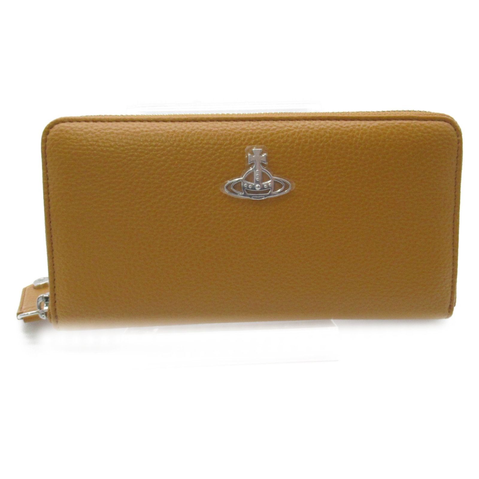 Vivienne Westwood Vivienne Westwood Leather Zip Around Wallet Leather Long Wallet 51050023S000DE401 in Great Condition Size ONE SIZE - 1 Thumbnail