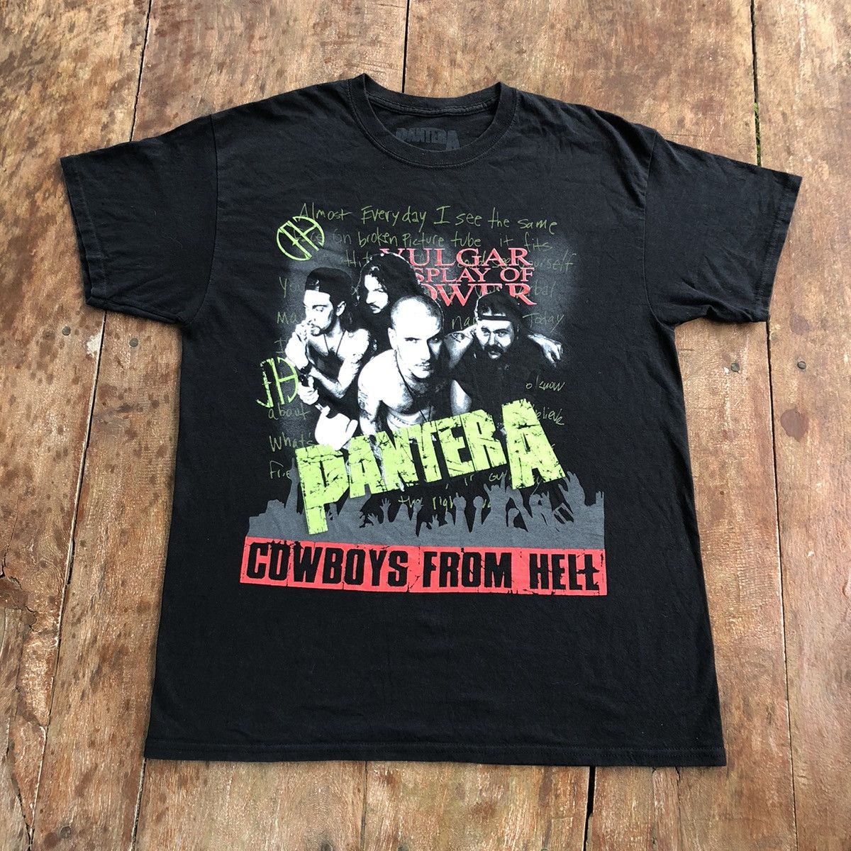 Band Tees Pantera Rock Band T Shirt Size US L / EU 52-54 / 3 - 2 Thumbnail