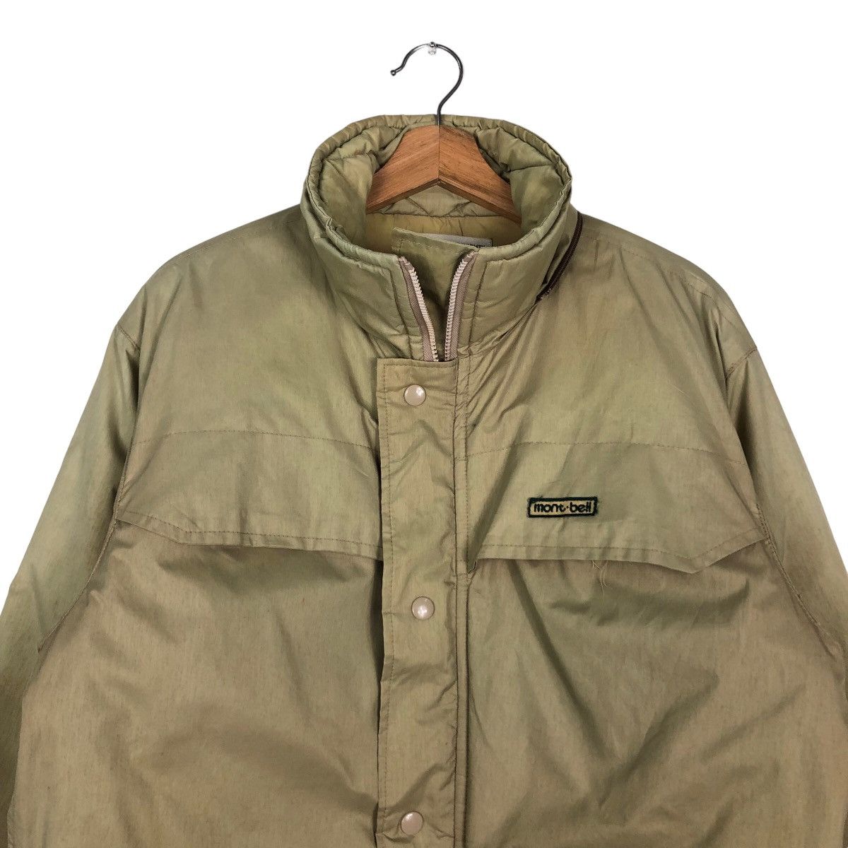 Japanese Brand Vintage 80’s Mont-bell Dupont Down Puffer Jacket Rare Biker Size US L / EU 52-54 / 3 - 3 Thumbnail