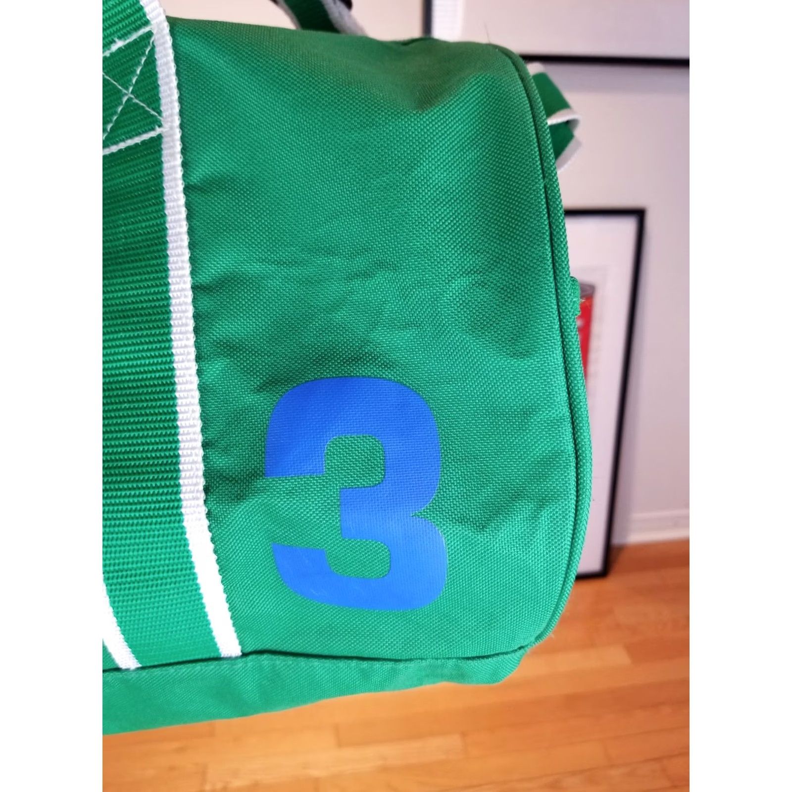 Ralph Lauren VINTAGE Y2K RALPH LAUREN POLO FRAGRANCE GIFT GREEN NYLON DUFFLE BAG 21'X10'X10' SHIRT? Size ONE SIZE - 3 Thumbnail