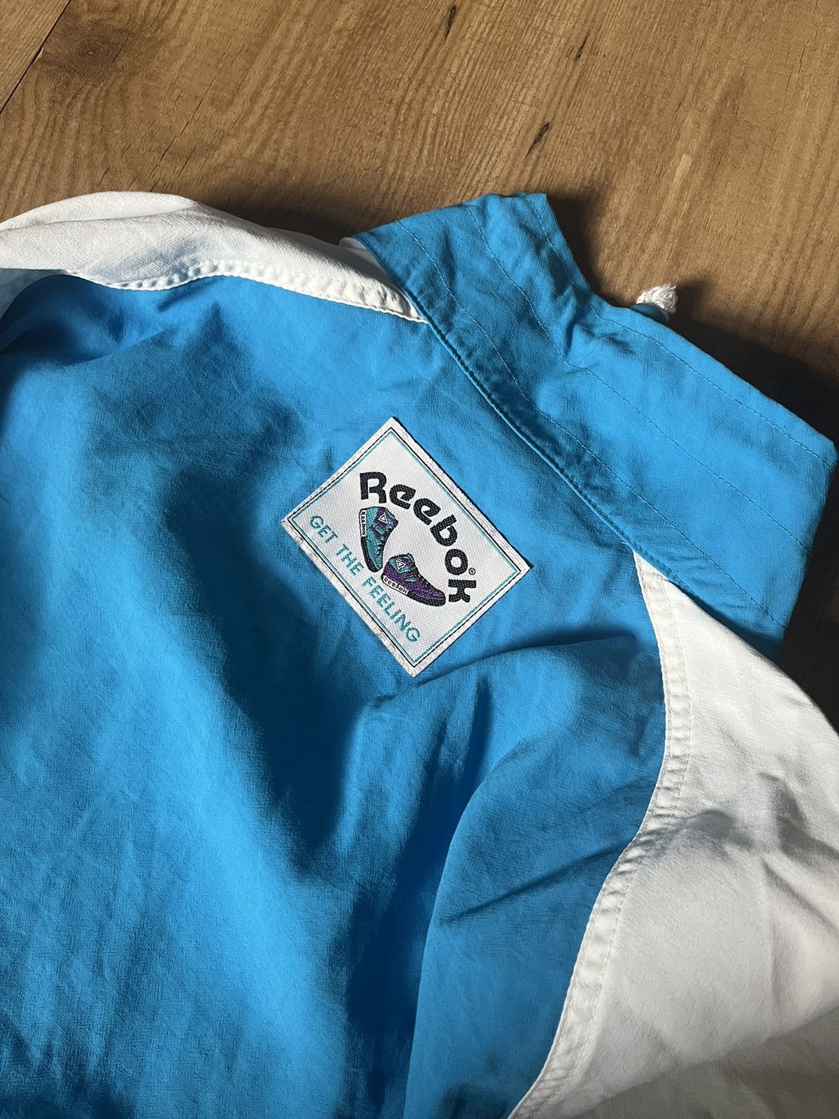 Reebok × Vintage Vintage Rare 90’s Reebok Get The Feeling jacket Size US M / EU 48-50 / 2 - 5 Thumbnail
