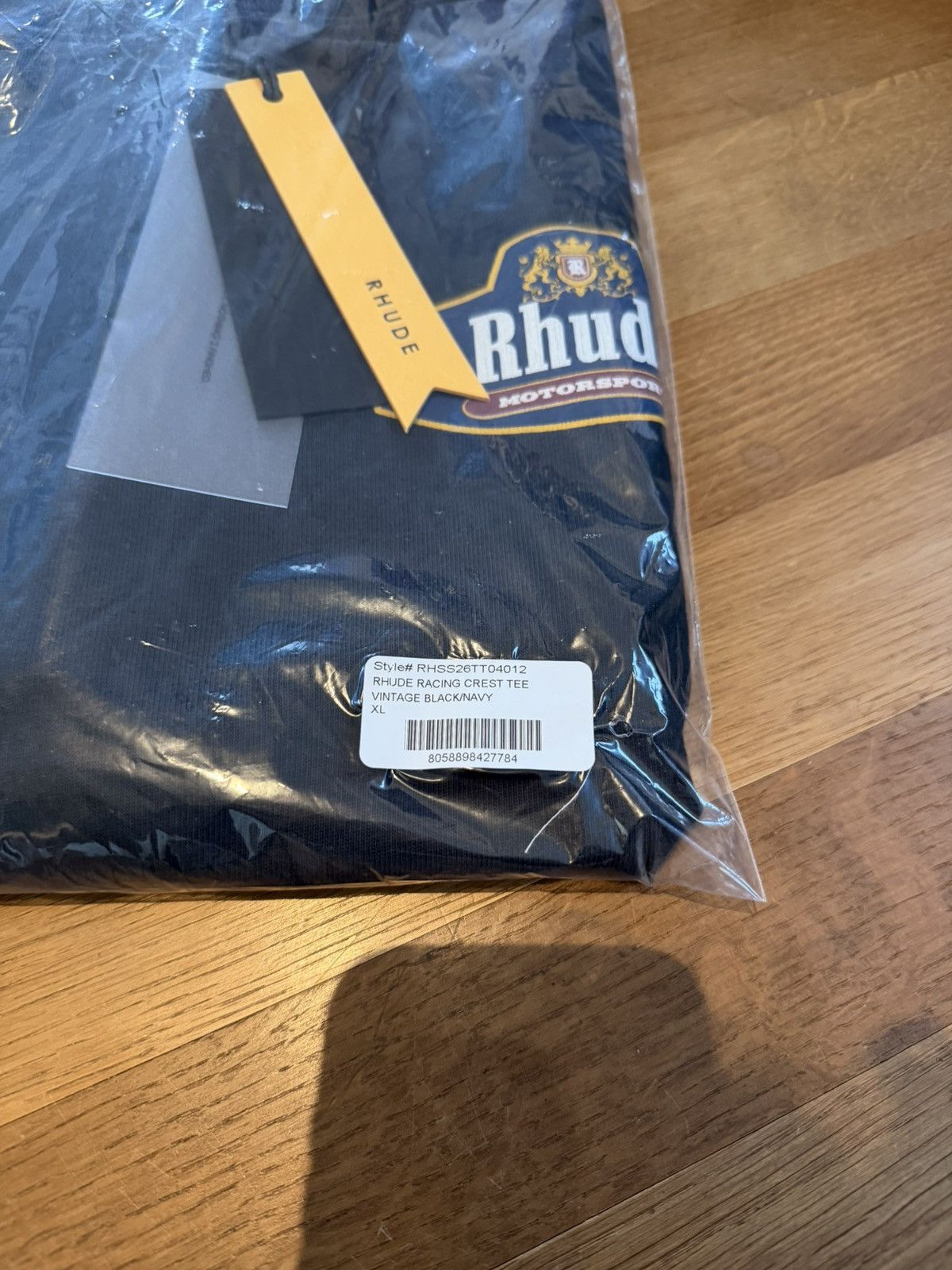 Rhude Rhude Racing crest Tshirt Ss26 Size US XL / EU 56 / 4 - 4 Thumbnail