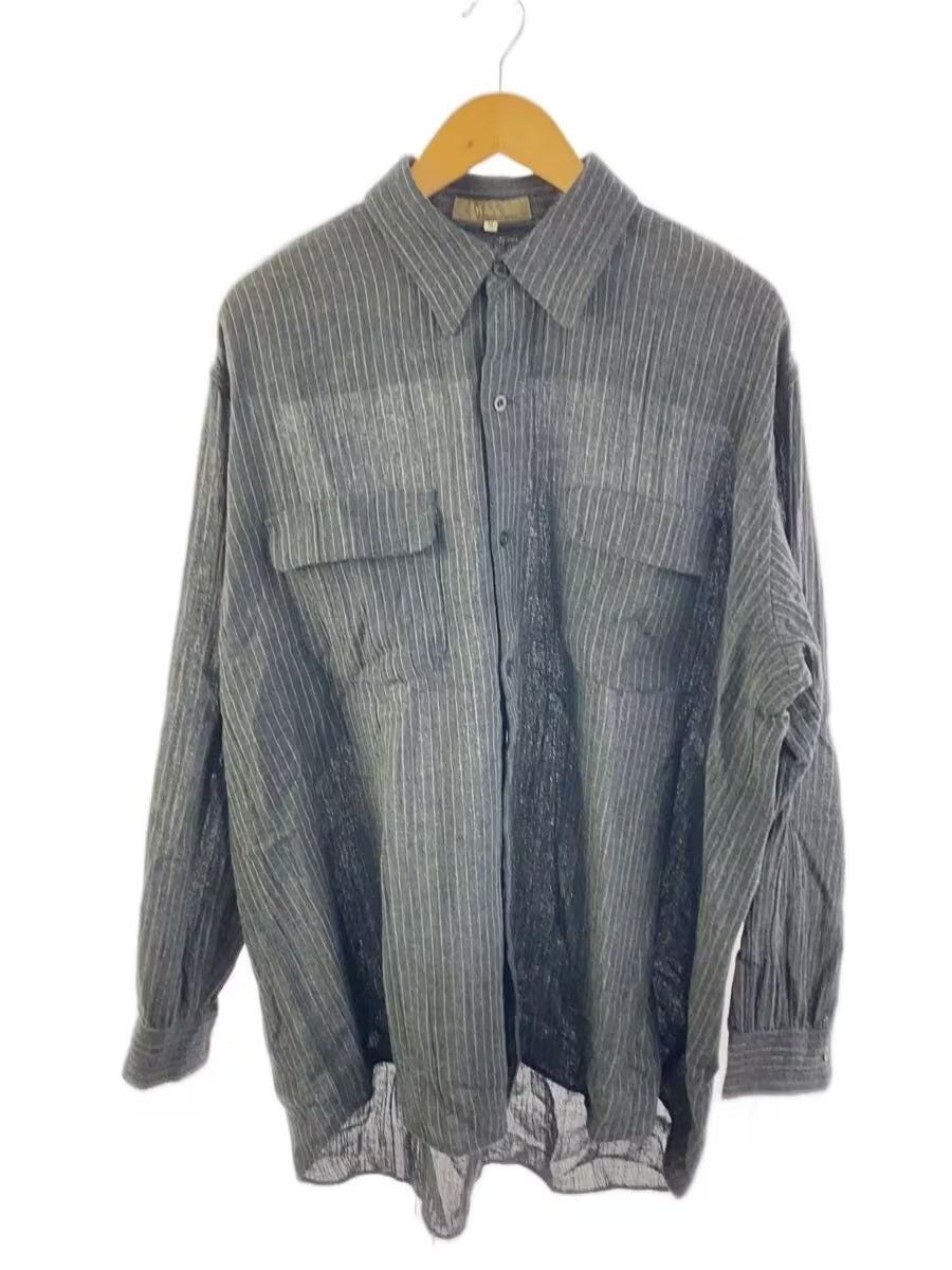 Yohji Yamamoto AW92 Striped Shirt Size US M / EU 48-50 / 2 - 1 Thumbnail