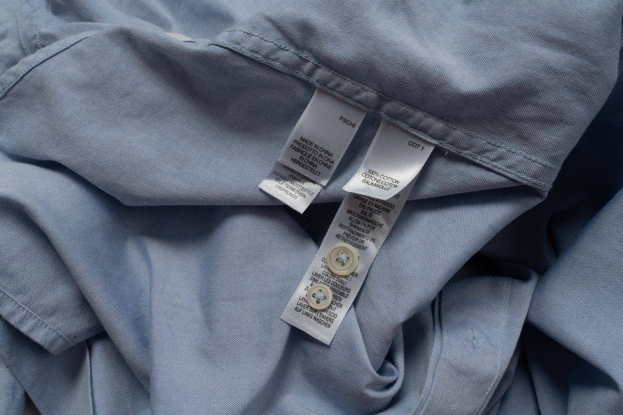Paul Smith 🔵PS PAUL SMITH tailored fit Oxford Long Sleeve shirt Pocket Size US M / EU 48-50 / 2 - 18 Thumbnail