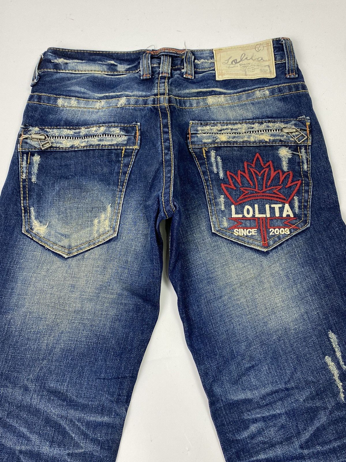 If Six Was Nine yoshitomo nara lolita mudwash jeans pant Size US 30 / EU 46 - 5 Thumbnail