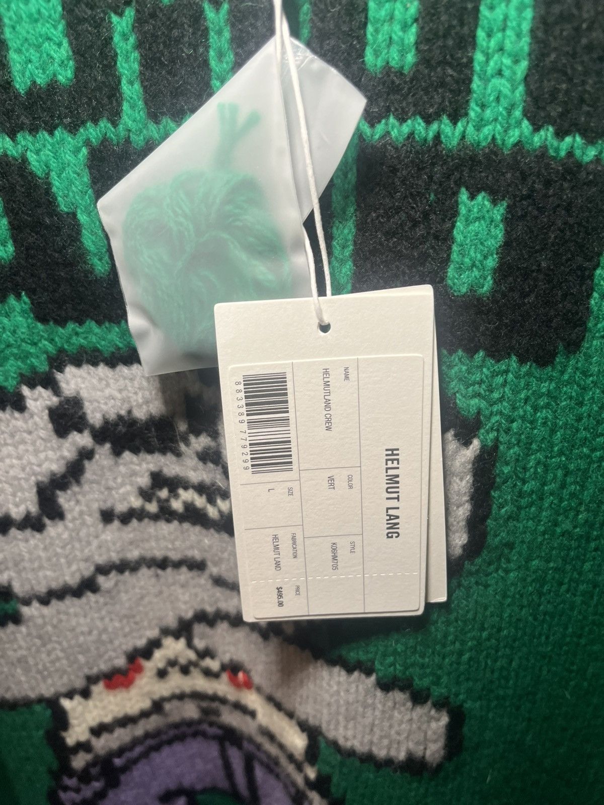 Helmut Lang Helmut Lang FW20 PZ OPPASSUKSATIT Sweater Knit Size US XL / EU 56 / 4 - 2 Thumbnail