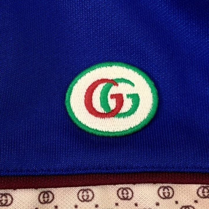 Gucci Gucci Logo Print Stripe Zip Jacket Size US S / EU 44-46 / 1 - 6 Thumbnail