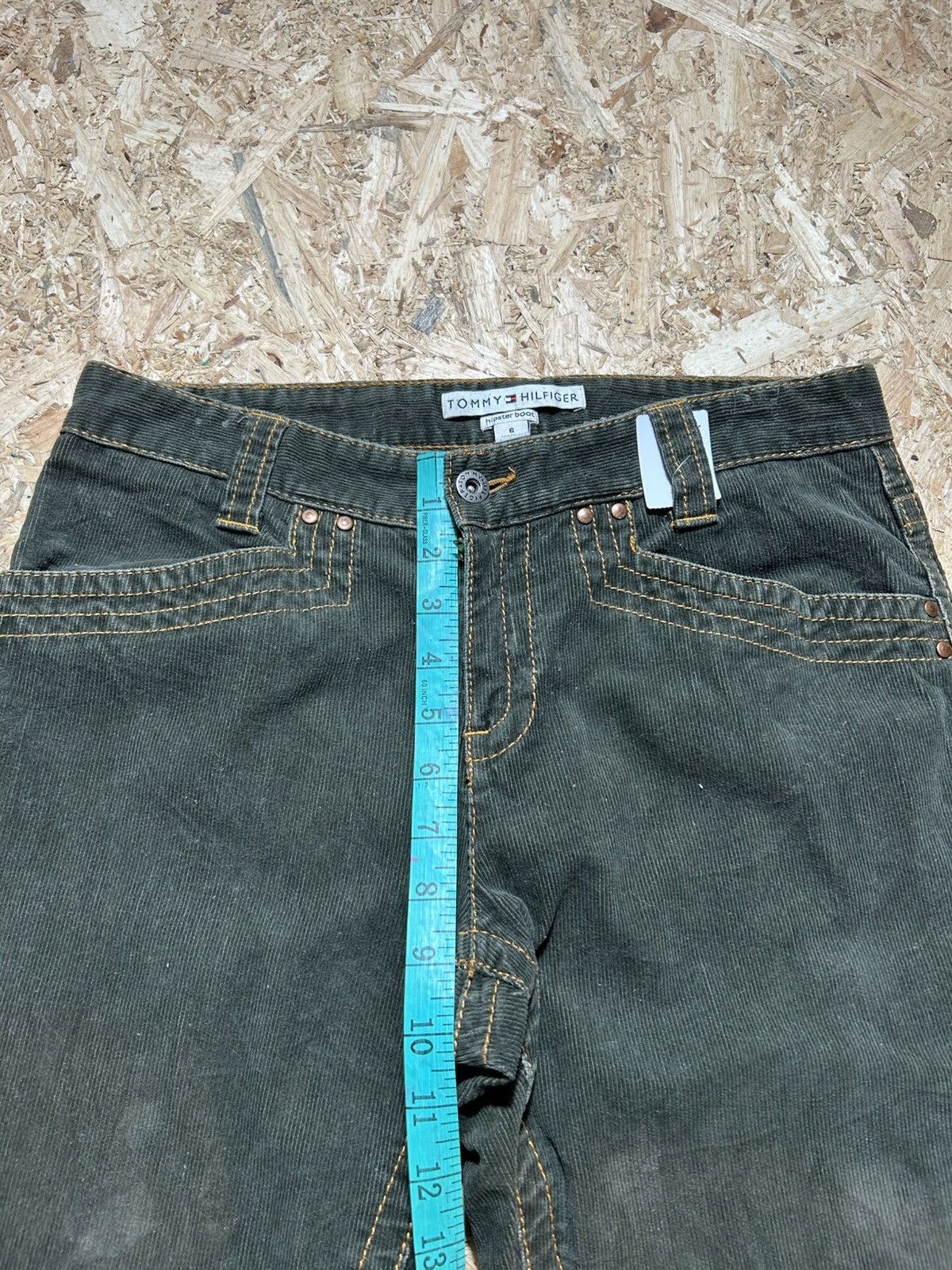 Tommy Hilfiger Tommy Hilfiger Corduroy Flare Jeans Size 31" - 17 Thumbnail