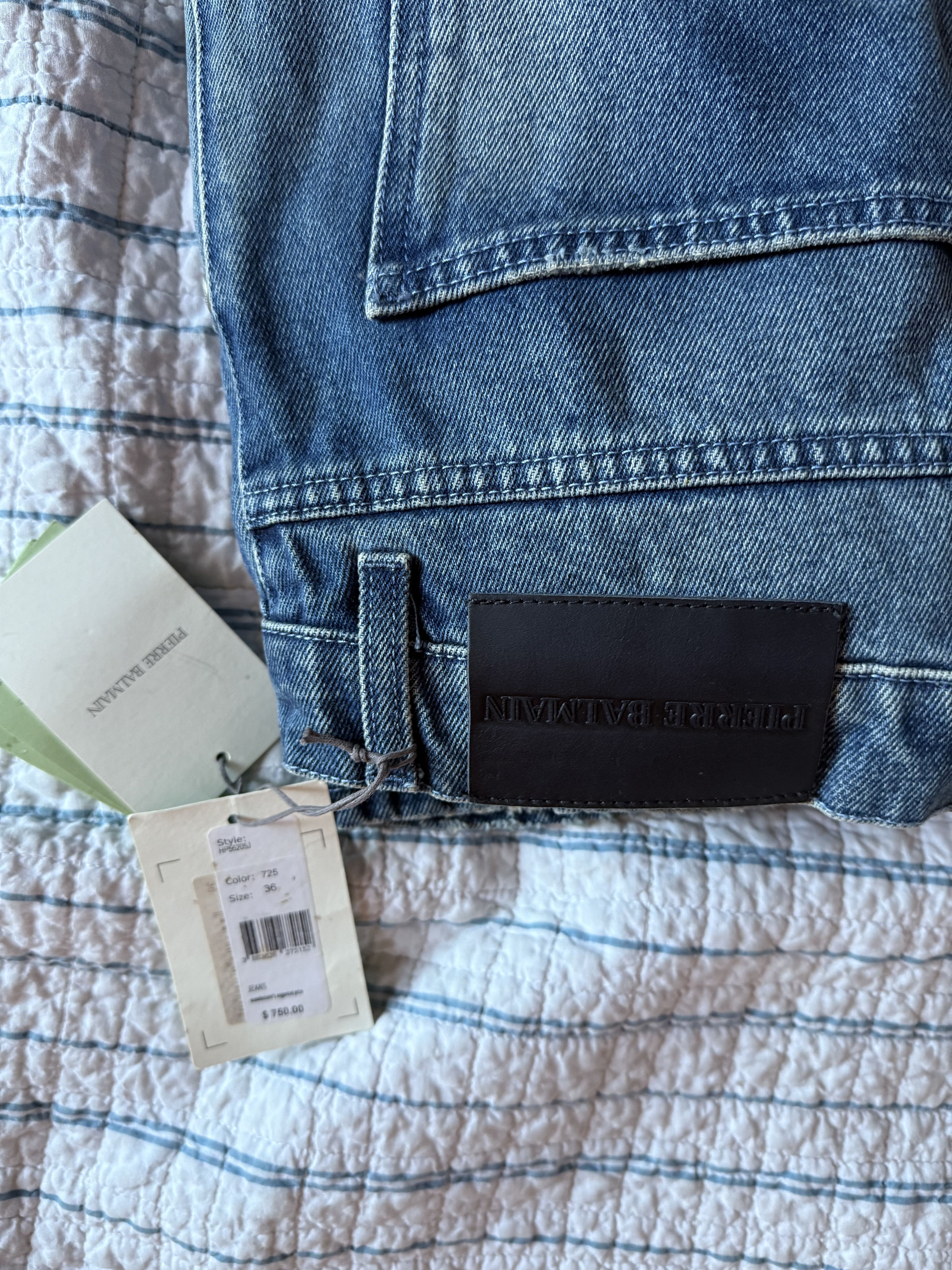 Pierre Balmain Pierre balmain denim pants Size US 36 / EU 52 - 3 Thumbnail