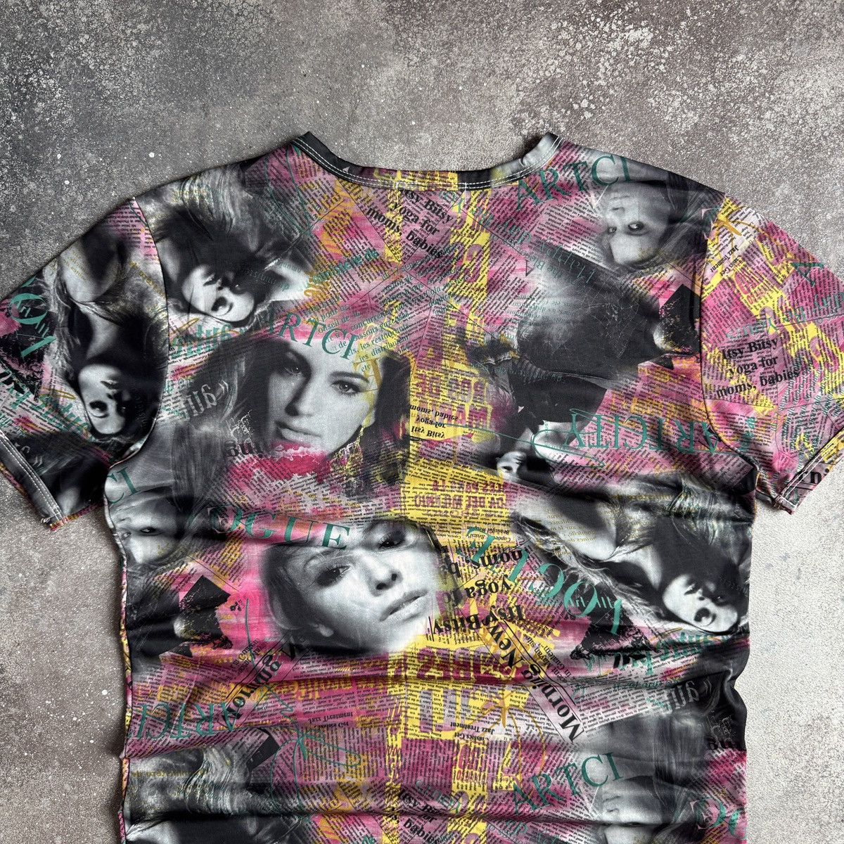Roberto Cavalli Just Cavalli by Roberto Cavalli Vintage Y2K Glam T-Shirt Size M / US 6-8 / IT 42-44 - 8 Thumbnail