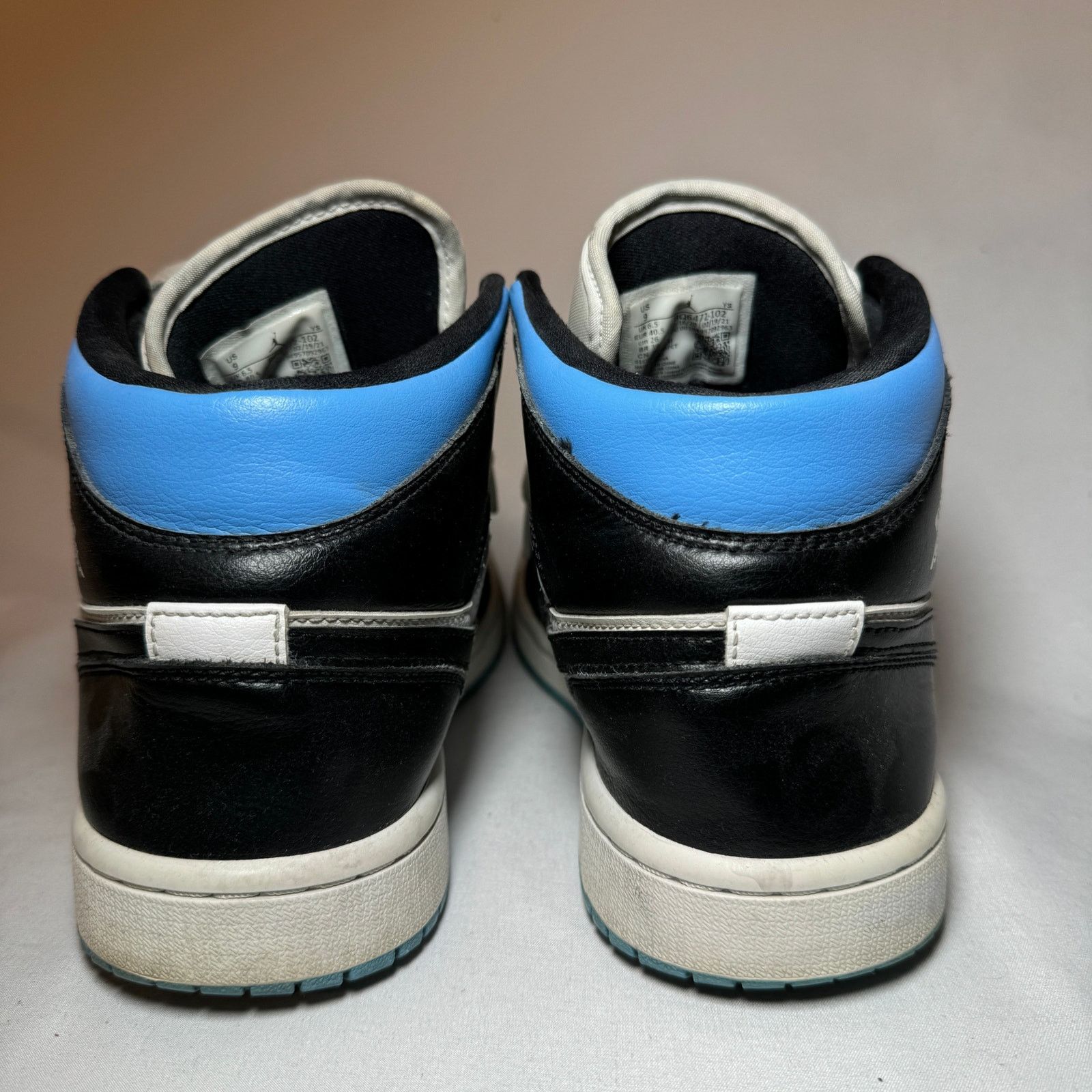 Jordan Brand × Nike Size 9 - Nike Air Jordan 1 Mid University Blue Women's Shoes Size US 9 / IT 39 - 6 Thumbnail