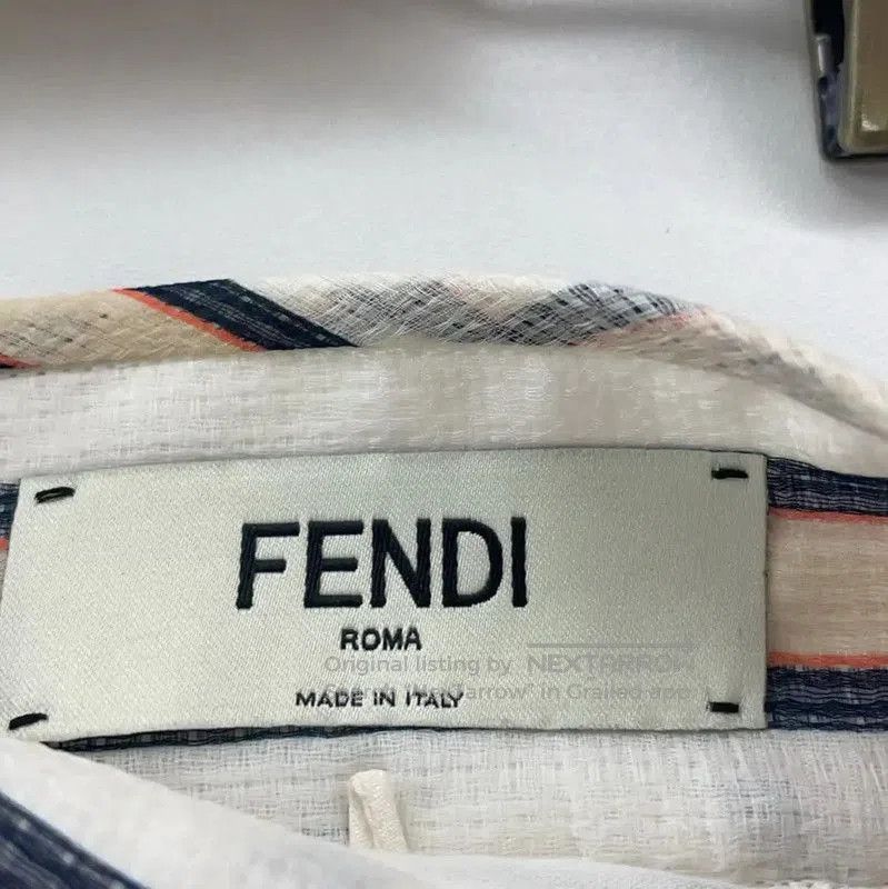 Fendi Fendi Color Block Silk Midi Skirt . Size 23" - 3 Thumbnail