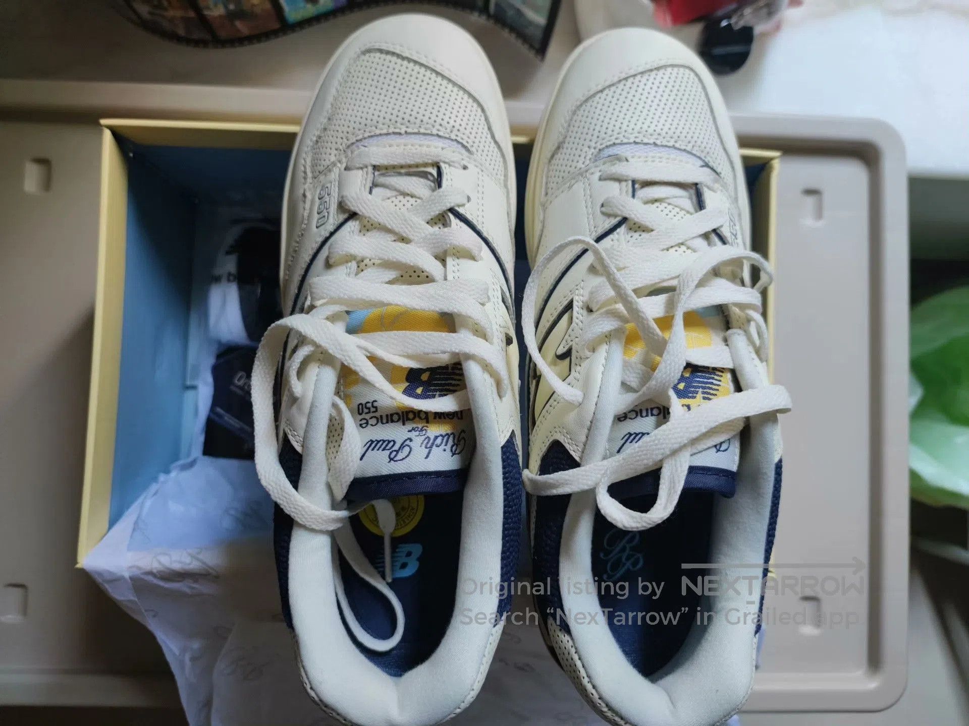 New Balance Rich Paul x New Balance NB550. Size US 9.5 / EU 42-43 - 2 Thumbnail