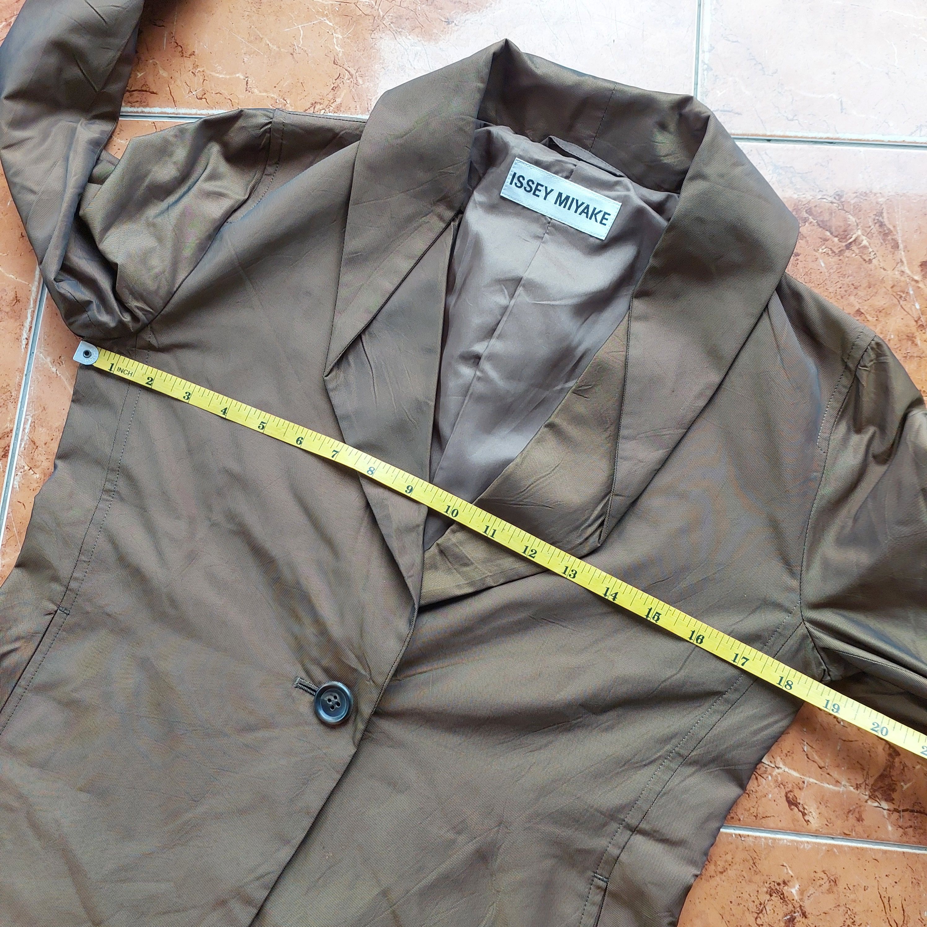 Issey Miyake Issey miyake brown blazer Size S / US 4 / IT 40 - 10 Thumbnail