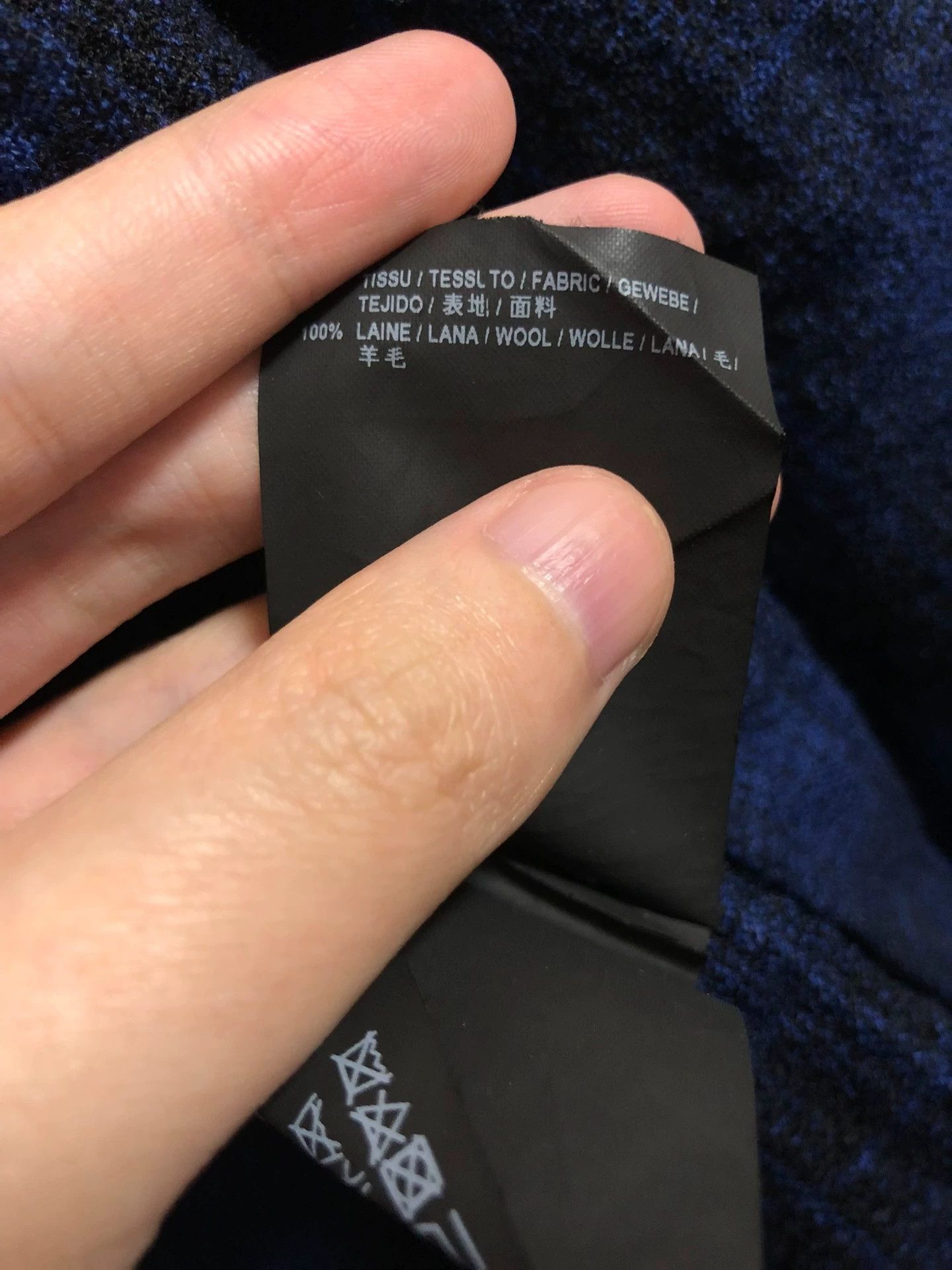 Saint Laurent Paris Saint Laurent Shirt SLP 16FW Blue and Black Plaid Shirt Size S / US 4 / IT 40 - 7 Thumbnail