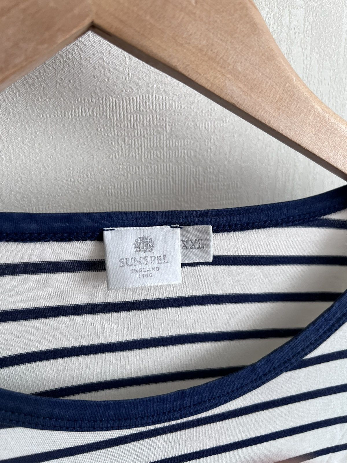 Sunspel Sunspel Stripped Tee Size US XXL / EU 58 / 5 - 4 Thumbnail