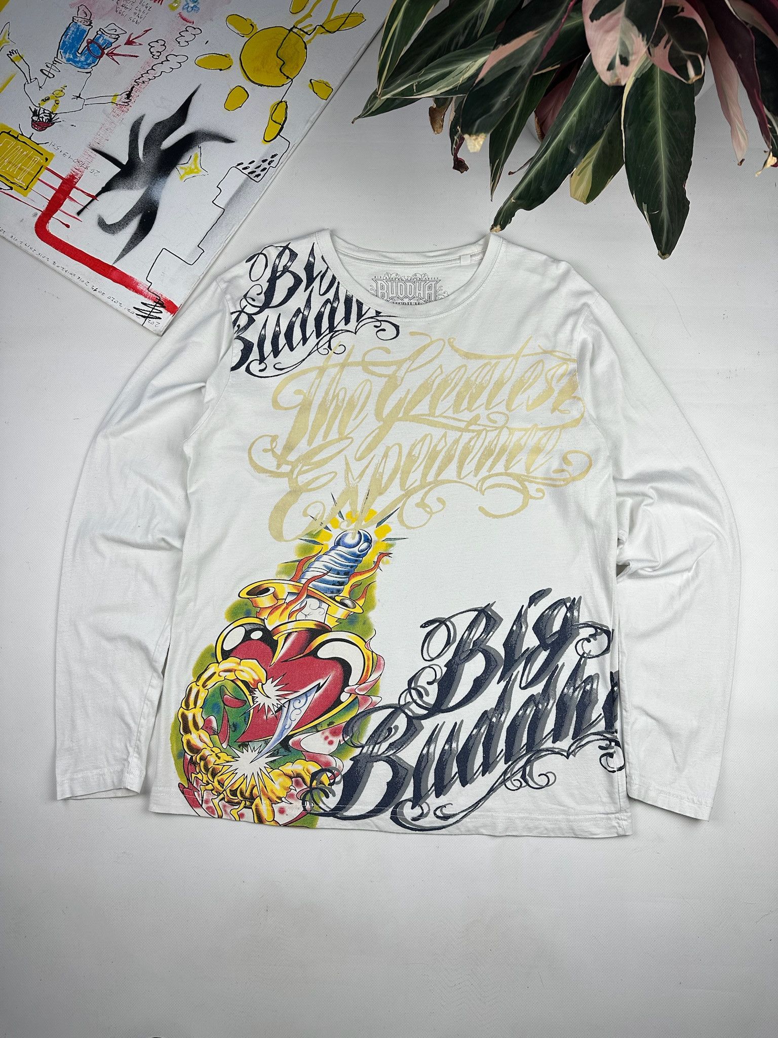 Longssleeve Ed Hardy style Jesse Pinkman Hiphop affliction