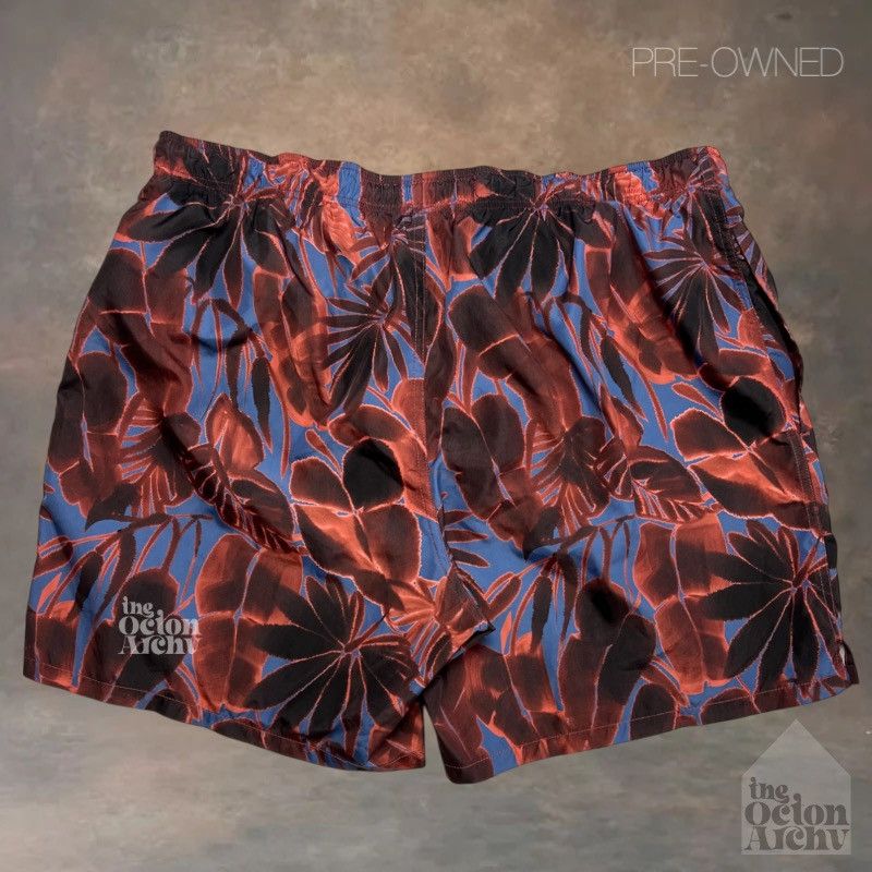 Ermenegildo Zegna Ermenegildo Zegna Swim Shorts 'Opera Red/Liberty' N7B540220 Size US 34 / EU 50 - 2 Thumbnail