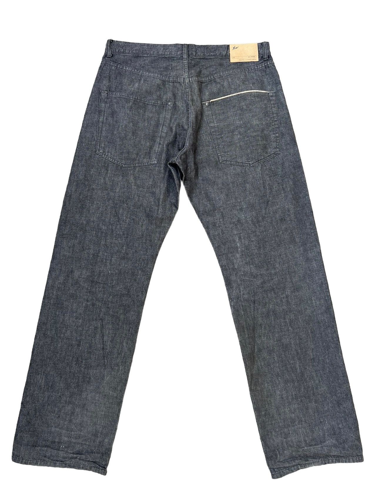 Electric Cottage VTG 2002 Summer Electric Cottage Light Denim Selvedge Jeans Size US 36 / EU 52 - 2 Thumbnail