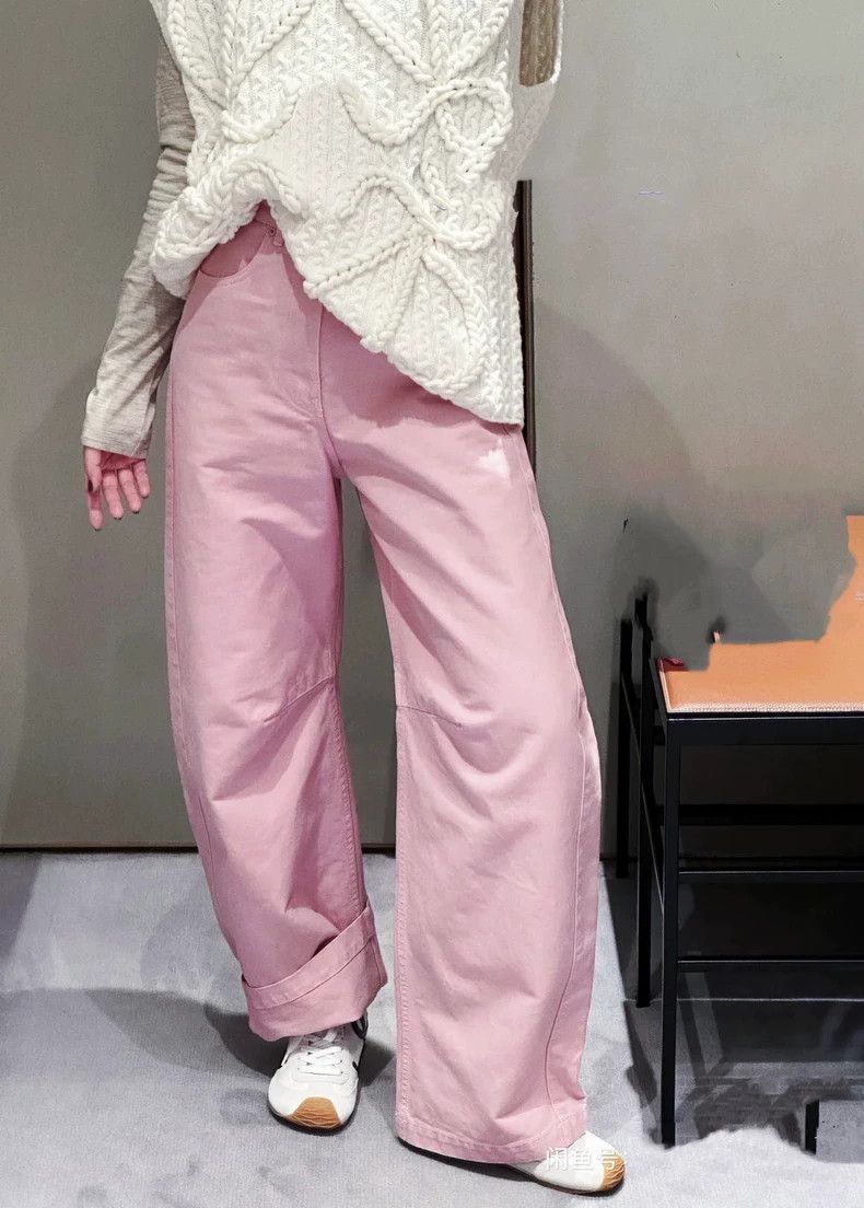 Loewe Loewe Scissors Loose Pink Jeans - dmc Size US 30 / EU 46 - 1 Thumbnail