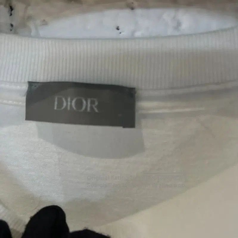Dior Dior Men's White Cotton Sleeveless T-Shirt . Size US M / EU 48-50 / 2 - 4 Thumbnail