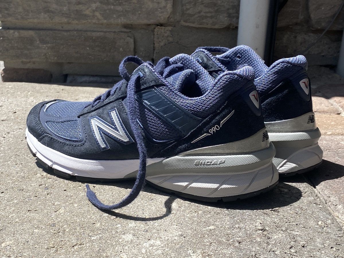 New Balance New Balance 990 V5 - Navy - womens Size US 8.5 / IT 38.5 - 1 Thumbnail