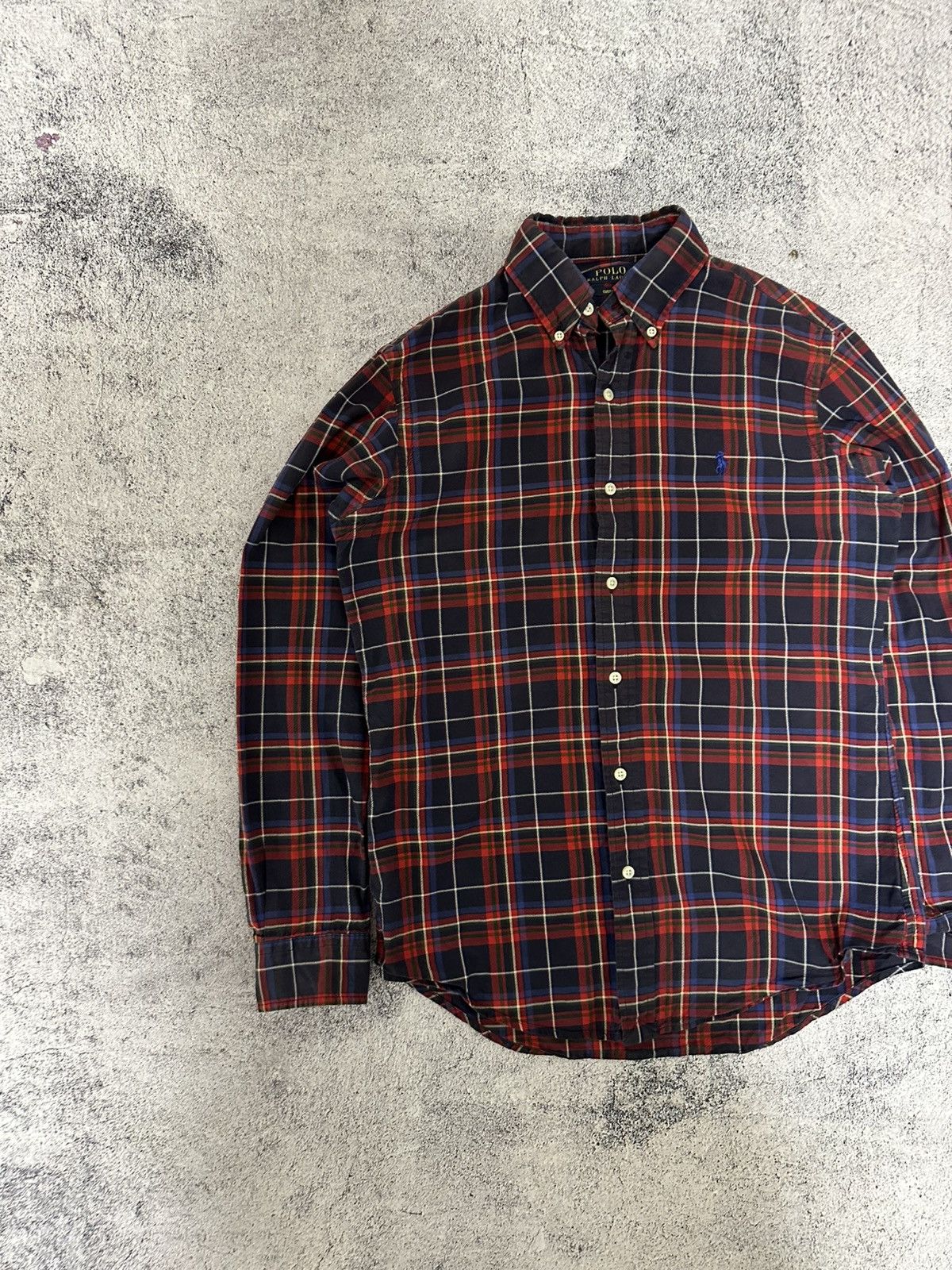 Polo Ralph Lauren Men's Polo Ralph Lauren Tartan Casual Button Shirt Red Size US S / EU 44-46 / 1 - 3 Thumbnail
