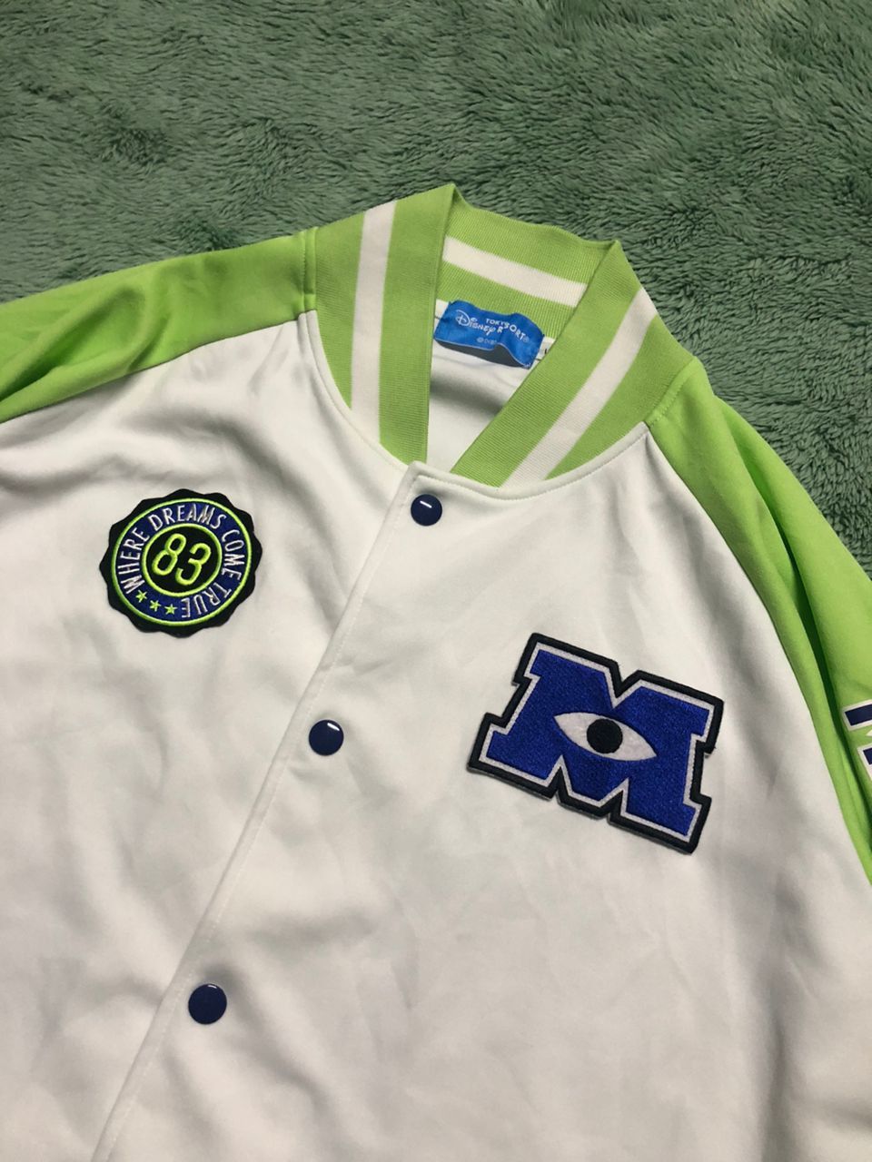 Cartoon Network × Disney MONSTER TOKYO DISNEY RESORT VARSITY NICE DESIGN Size US L / EU 52-54 / 3 - 4 Thumbnail