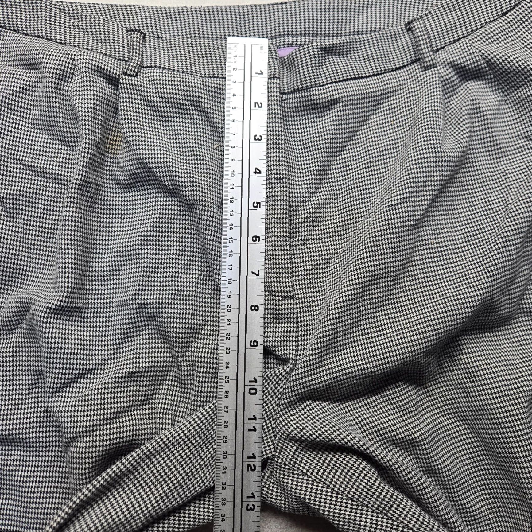 Vintage Jaclyn Smith Gray Capri Pants Casual Adult Women's Size 16 Capris Pockets Wide-Leg Size 38" / US 16 / IT 52 - 5 Thumbnail