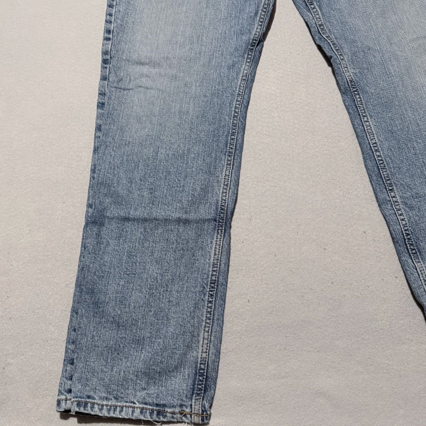 Vintage Arizona Jeans Jeans Men Blue Denim Stretch Mid Rise Straight 38x29 Modern 5-Pocket Mens Size US 38 / EU 54 - 5 Thumbnail
