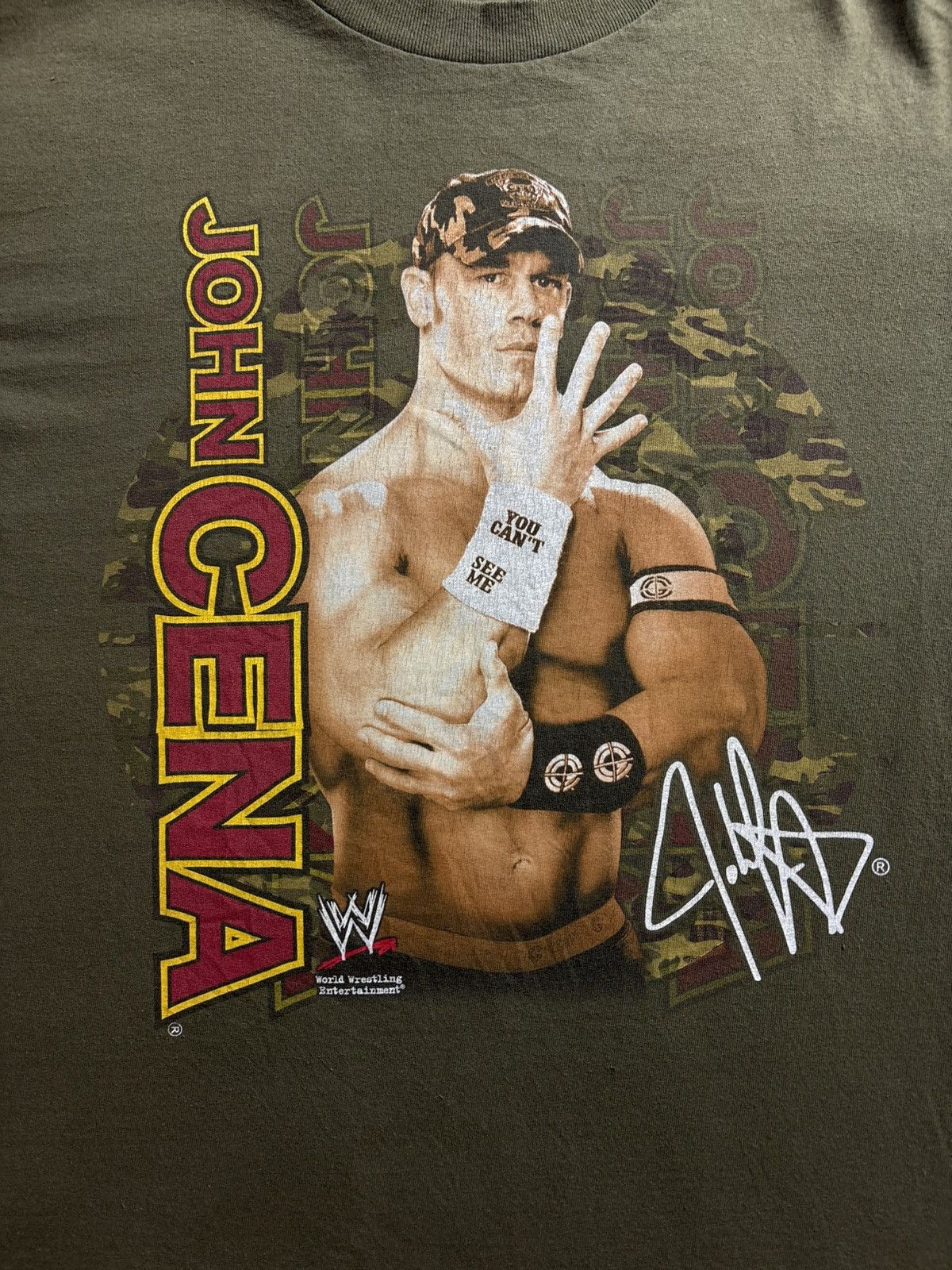 WWE Vintage WE John Cena T-shirt Medium Size US M / EU 48-50 / 2 - 4 Thumbnail