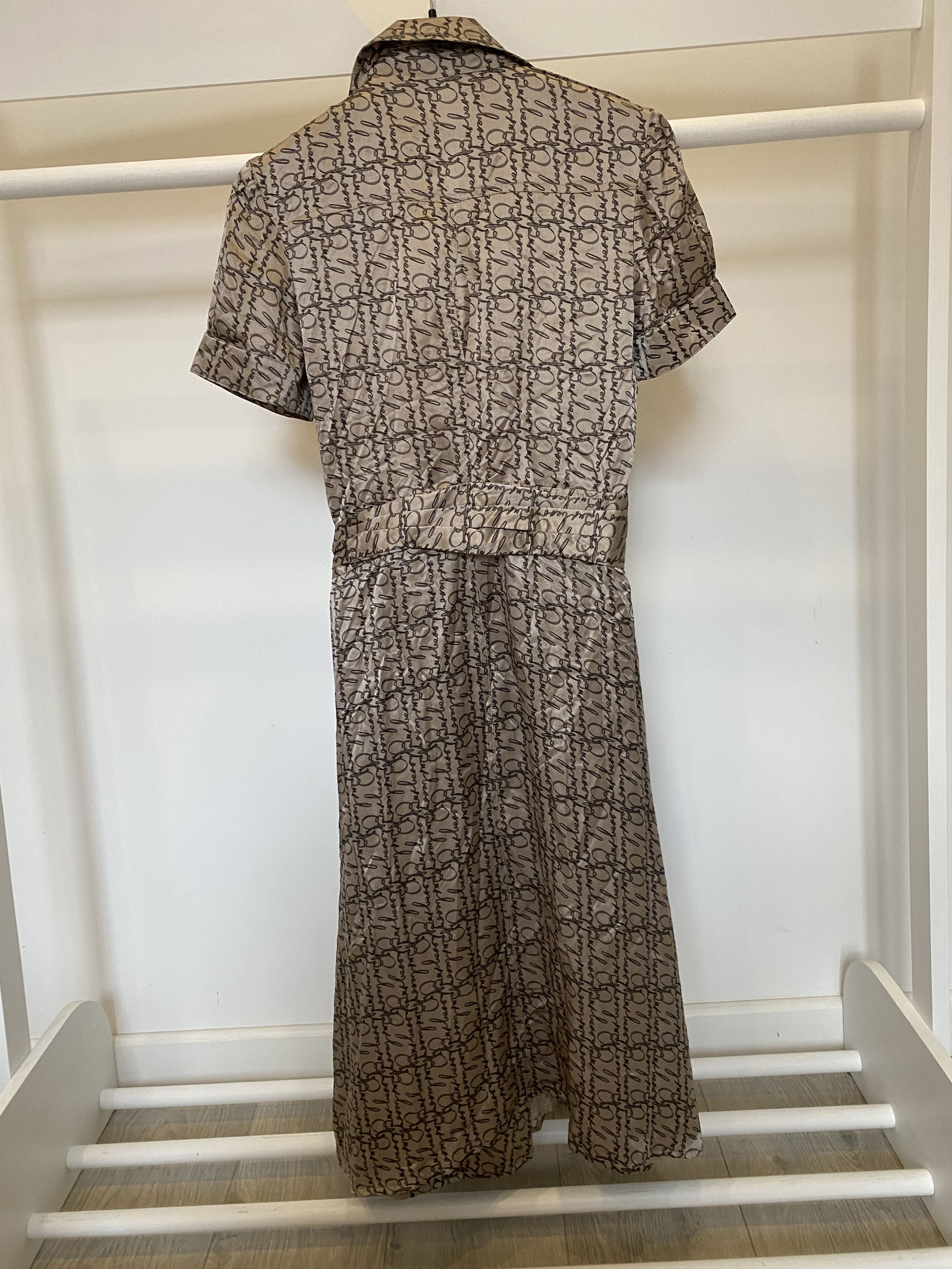 Burberry × Burberry Prorsum Burberry Monogram Ladies Silk Dress Size XS / US 0-2 / IT 36-38 - 2 Thumbnail