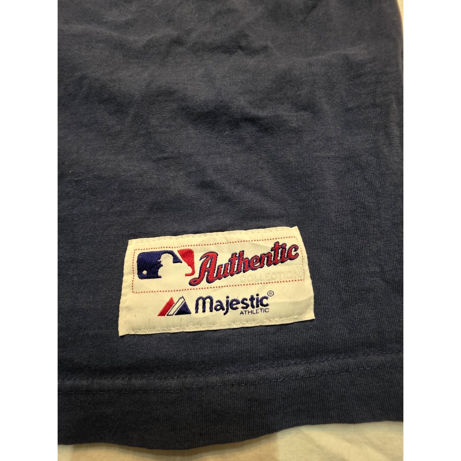 Majestic Cleveland Indians Majestic Men's Size Large Short Sleeve Size US L / EU 52-54 / 3 - 2 Thumbnail