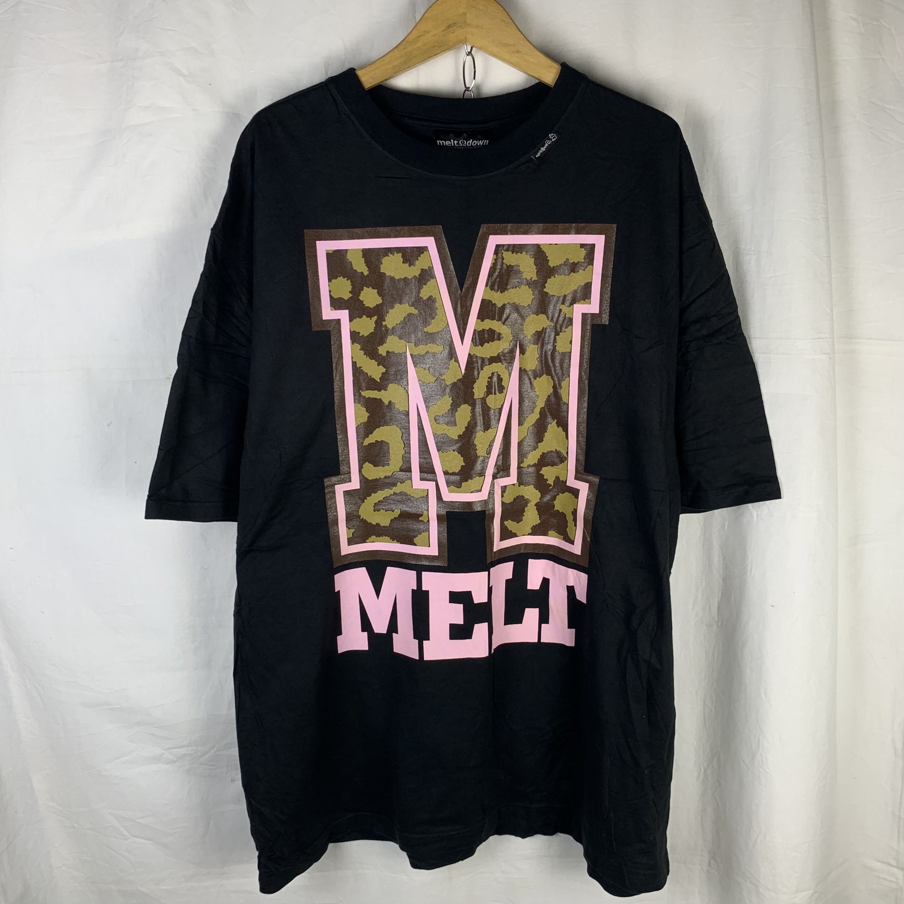 Japanese Brand MELTDOWN Streetwear Oversized Boxy Tshirt Size US XXL / EU 58 / 5 - 1 Thumbnail