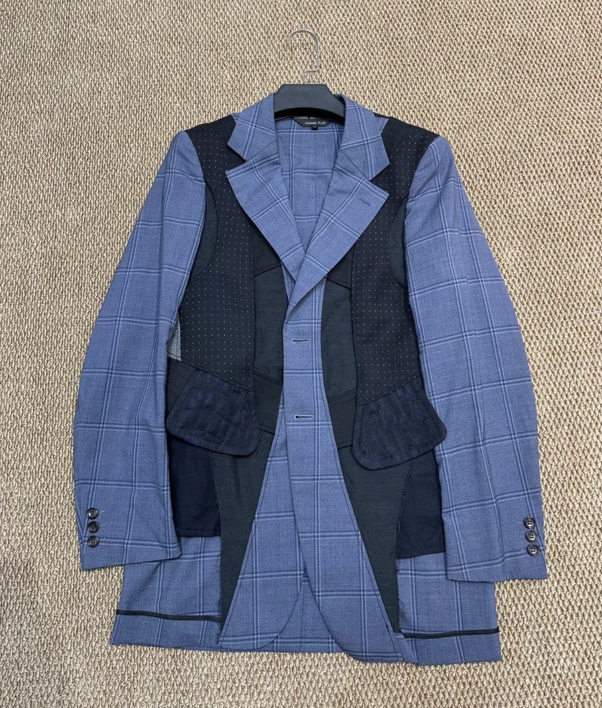 Comme des Garcons Homme Plus Comme des Garcons Homme Plus Multi-Material Jacket K23 Size US XS / EU 42 / 0 - 1 Thumbnail