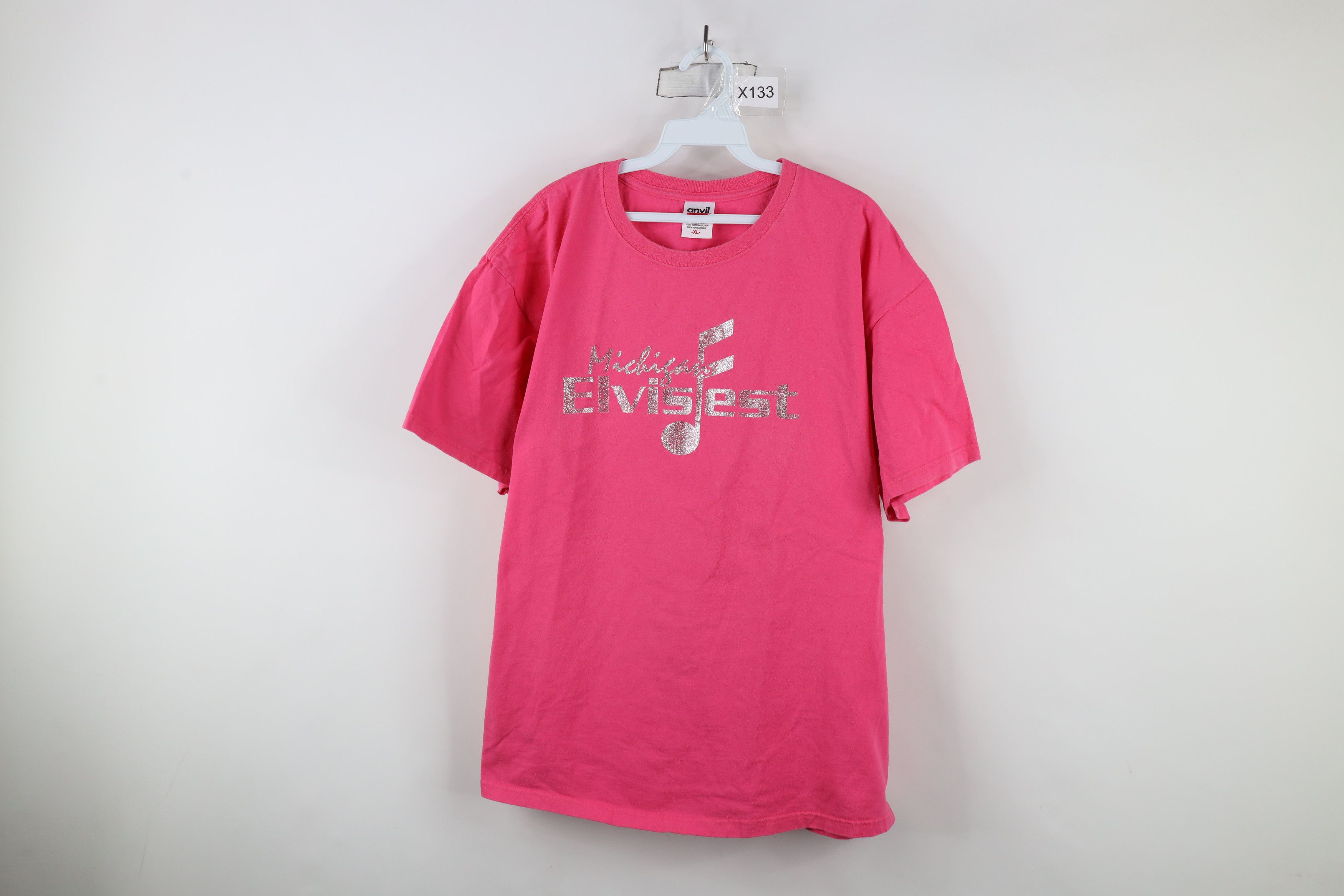 Vintage Vintage Michigan Elvis Fest Elvis Presley T-Shirt Cotton Size XL / US 12-14 / IT 48-50 - 1 Thumbnail