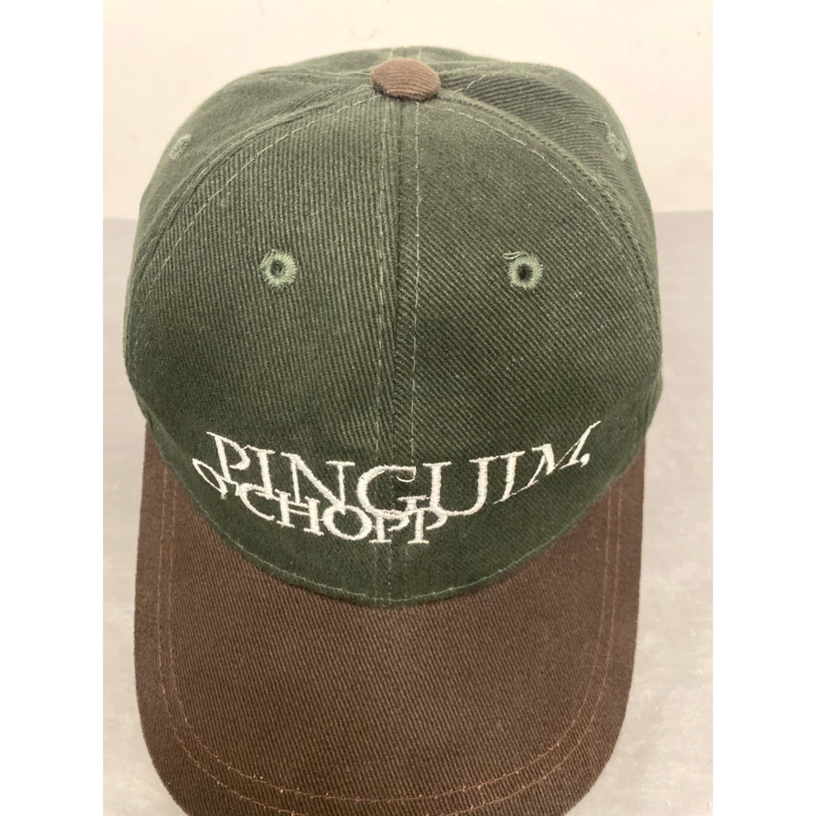Vintage VINTAGE Pinguim Baseball Cap Unisex Adults Adjustable Green Brown Embroidered O Chopp Casual Travel Workwear Size ONE SIZE - 2 Thumbnail