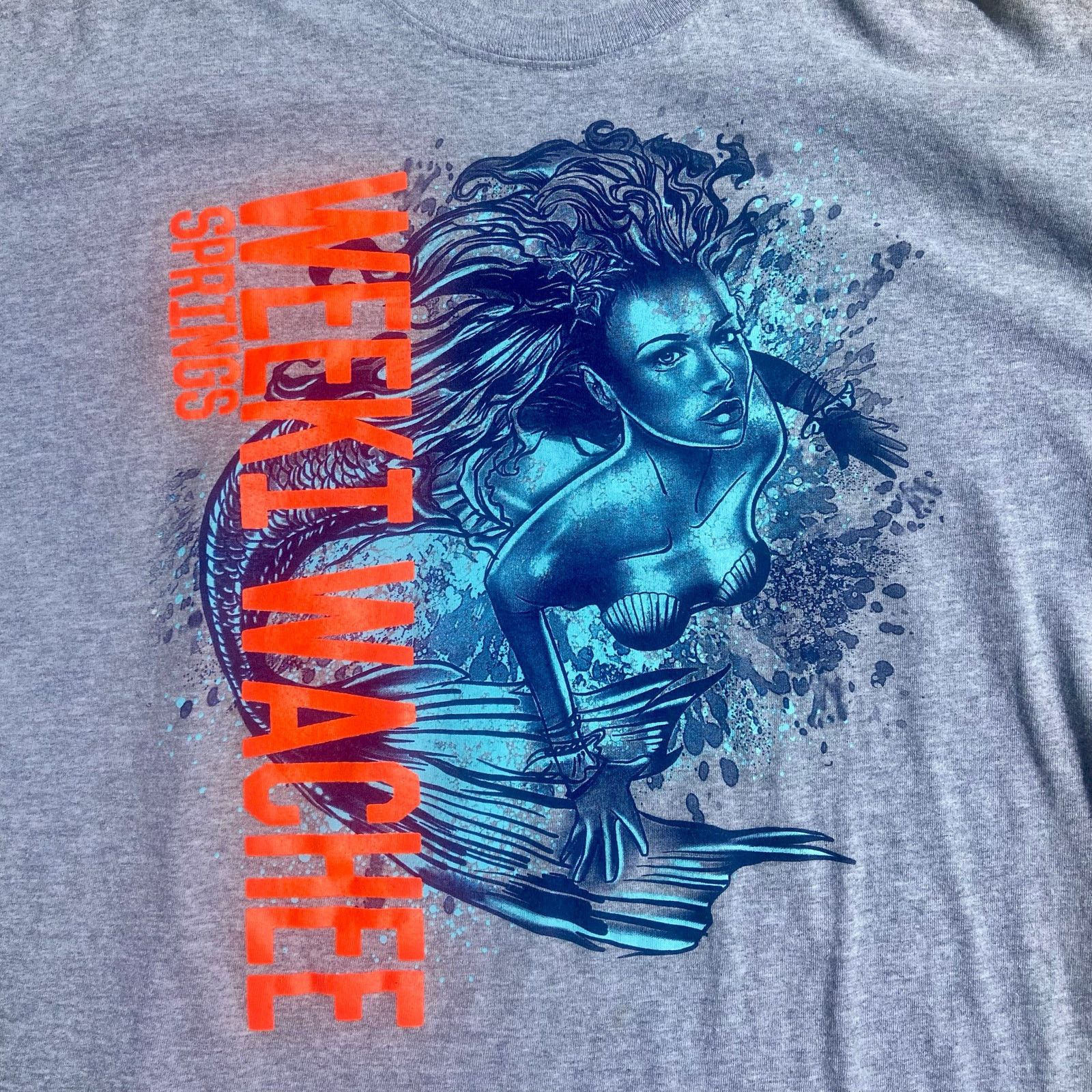 Gildan Gildan Weeki Wachee, Springs Vintage Graphic Tee 2XL Size US XXL / EU 58 / 5 - 2 Thumbnail