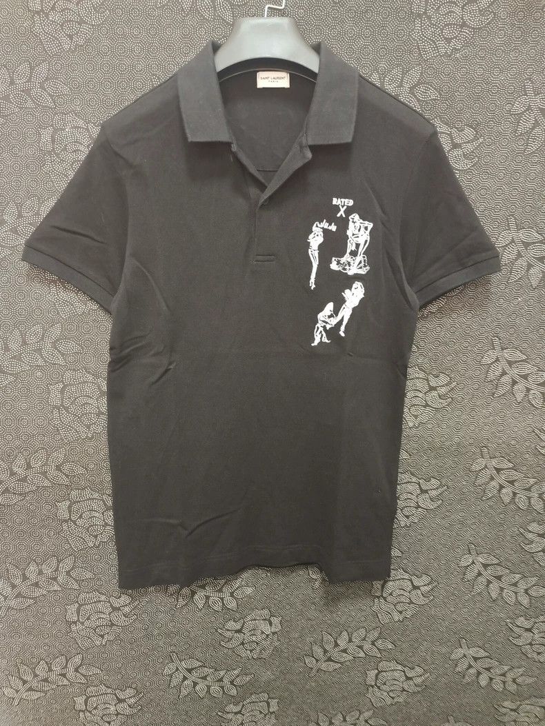 Saint Laurent Paris Saint laurent paris short sleeves 2506-Nextarrow Size US M / EU 48-50 / 2 - 1 Thumbnail