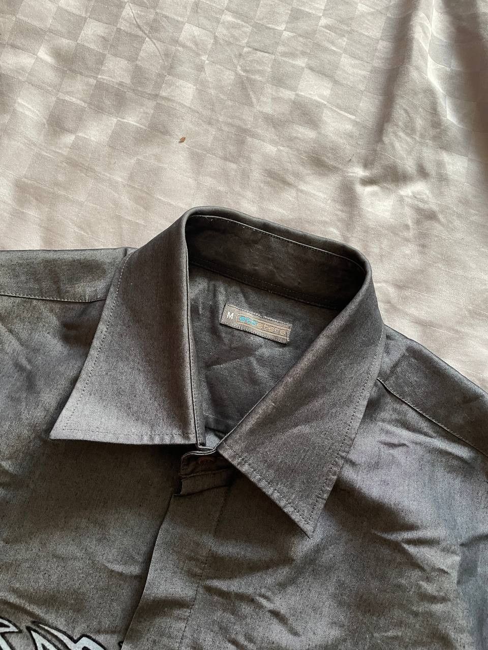 Japanese Brand Vintage tribal button up shirt Y2K rare rave style gothic Size US M / EU 48-50 / 2 - 4 Thumbnail