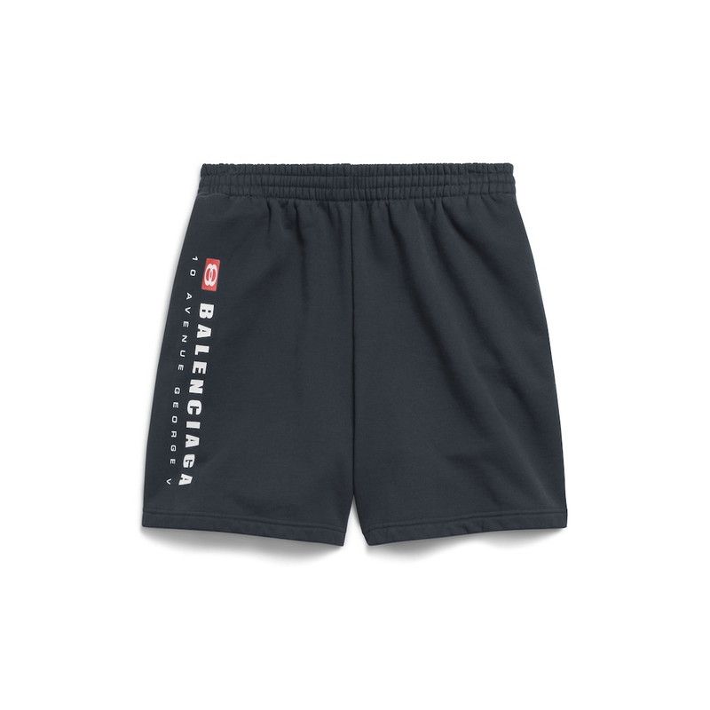 Balenciaga unity sport shorts faded black Size US 31 - 1 Thumbnail