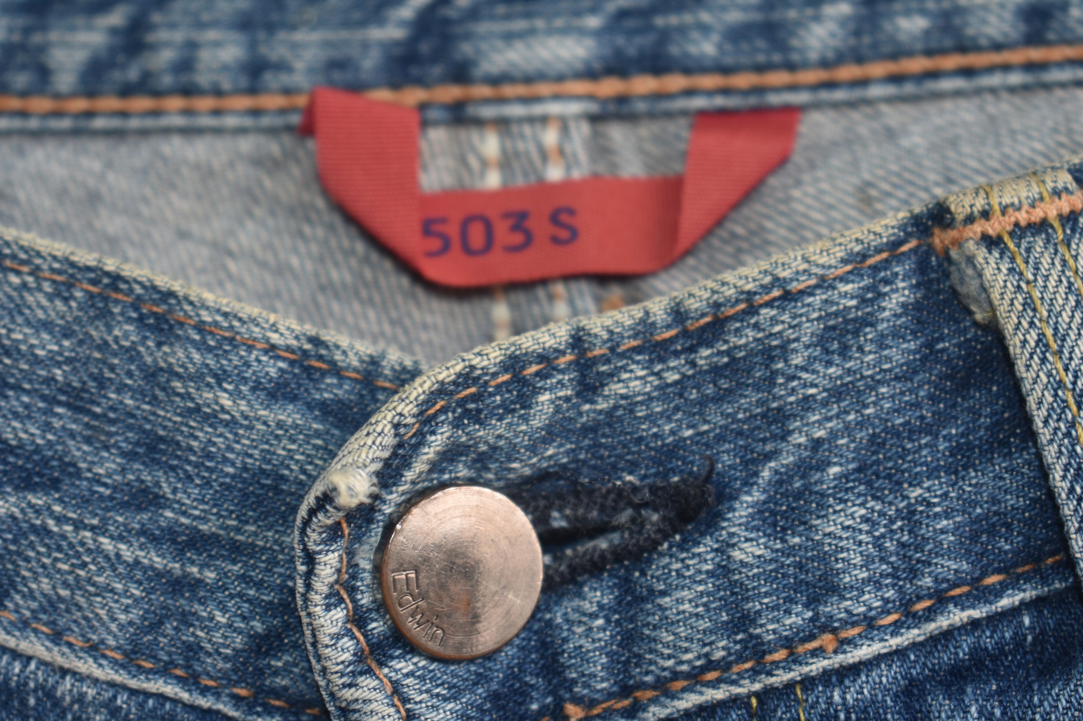 Edwin × Vintage Rare 🔥 Edwin E-Function Jeans W29 Size US 29 - 4 Thumbnail