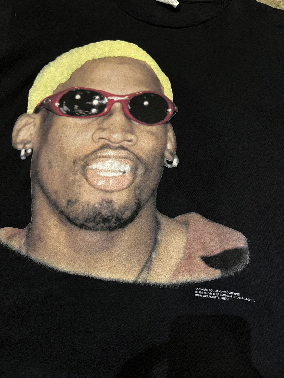 Vintage Vintage Dennis Rodman Shirt Size US L / EU 52-54 / 3 - 2 Thumbnail