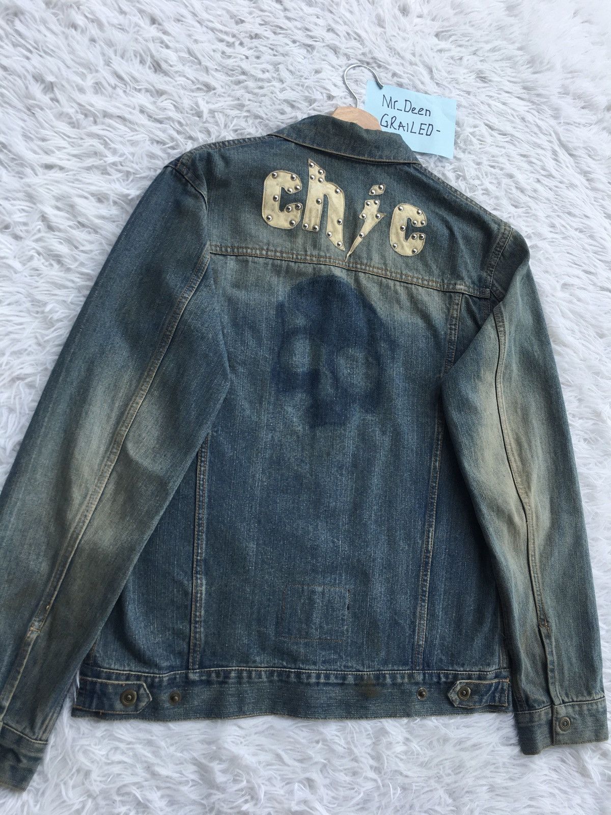 Japanese Brand Rare Vintage PPFM Denim Jacket Size US L / EU 52-54 / 3 - 5 Thumbnail