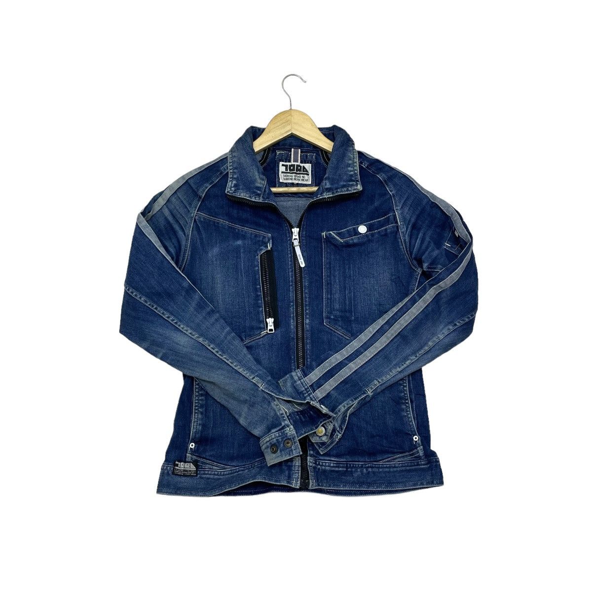 Other Selvedge Denim Jacket Tora Design By Toraichi Biker Jacket Size US M / EU 48-50 / 2 - 2 Thumbnail