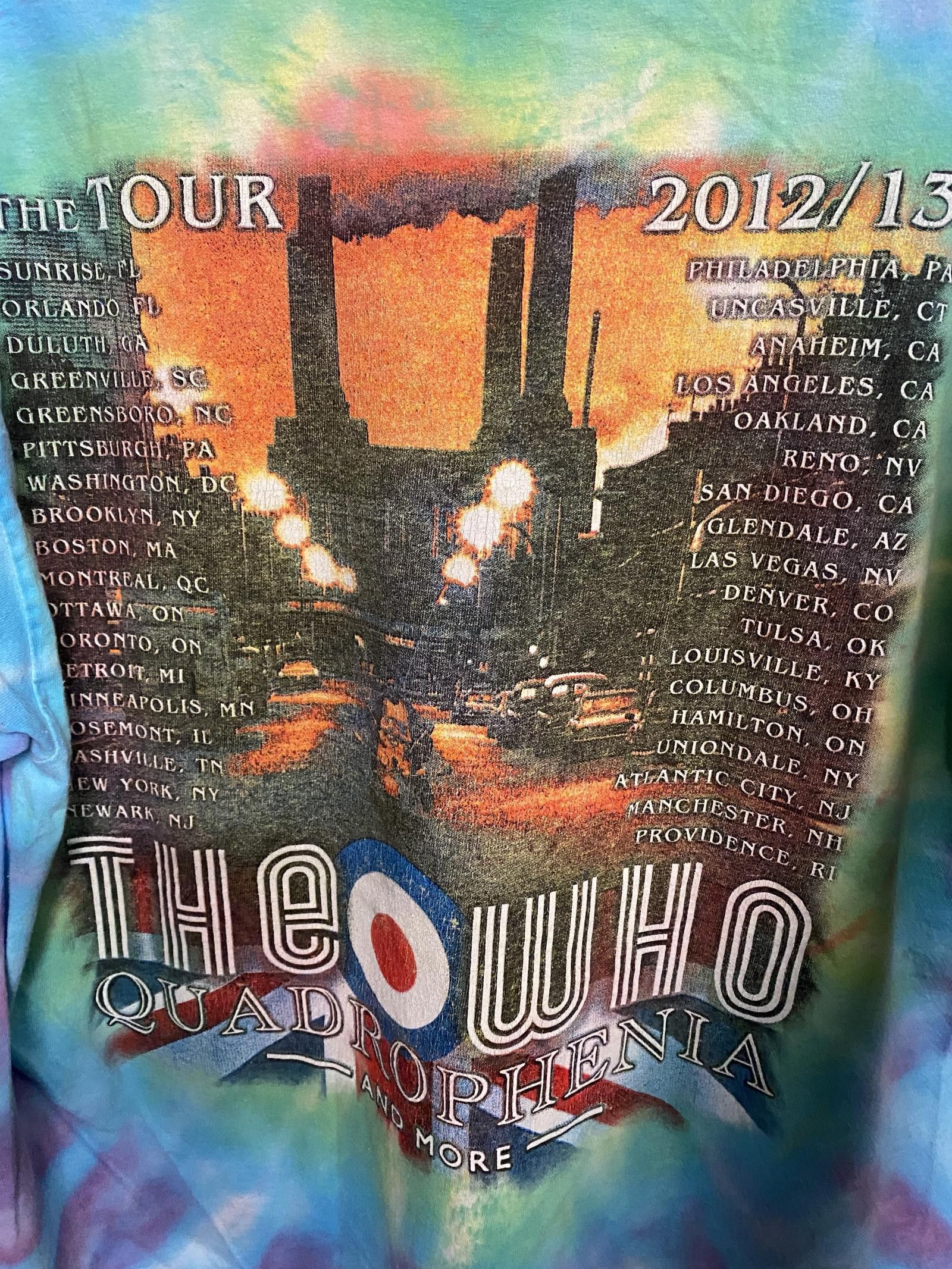 Designer Band The Who T-shirt Quadrophenia 2012/2013 Shirt - L Size US L / EU 52-54 / 3 - 3 Thumbnail