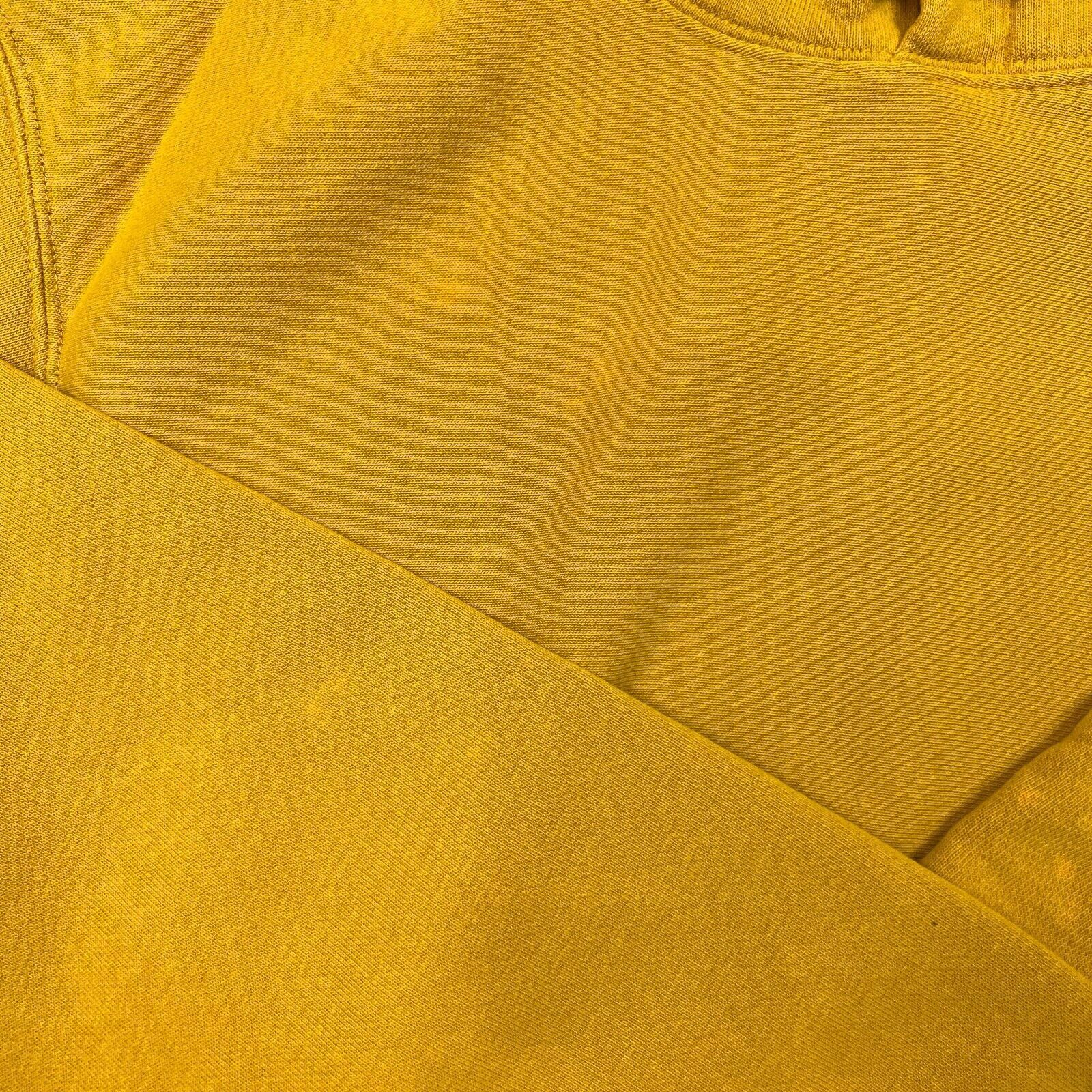Champion × Vintage Champion Hoodie Medium Yellow Reverse Weave Script Hooded Size US M / EU 48-50 / 2 - 4 Thumbnail