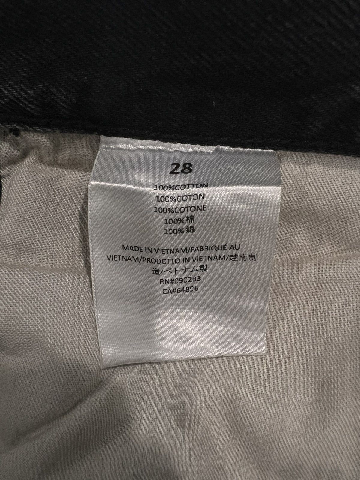 Essentials Fear of god essentials jeans size 28 color black Size US 28 / EU 44 - 5 Thumbnail