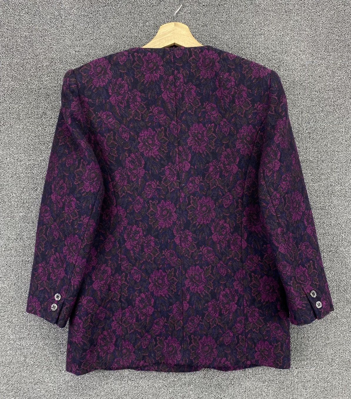 Japanese Brand Vintage Japanese Flowering Cardigan Coat Jacket Size M / US 6-8 / IT 42-44 - 9 Thumbnail