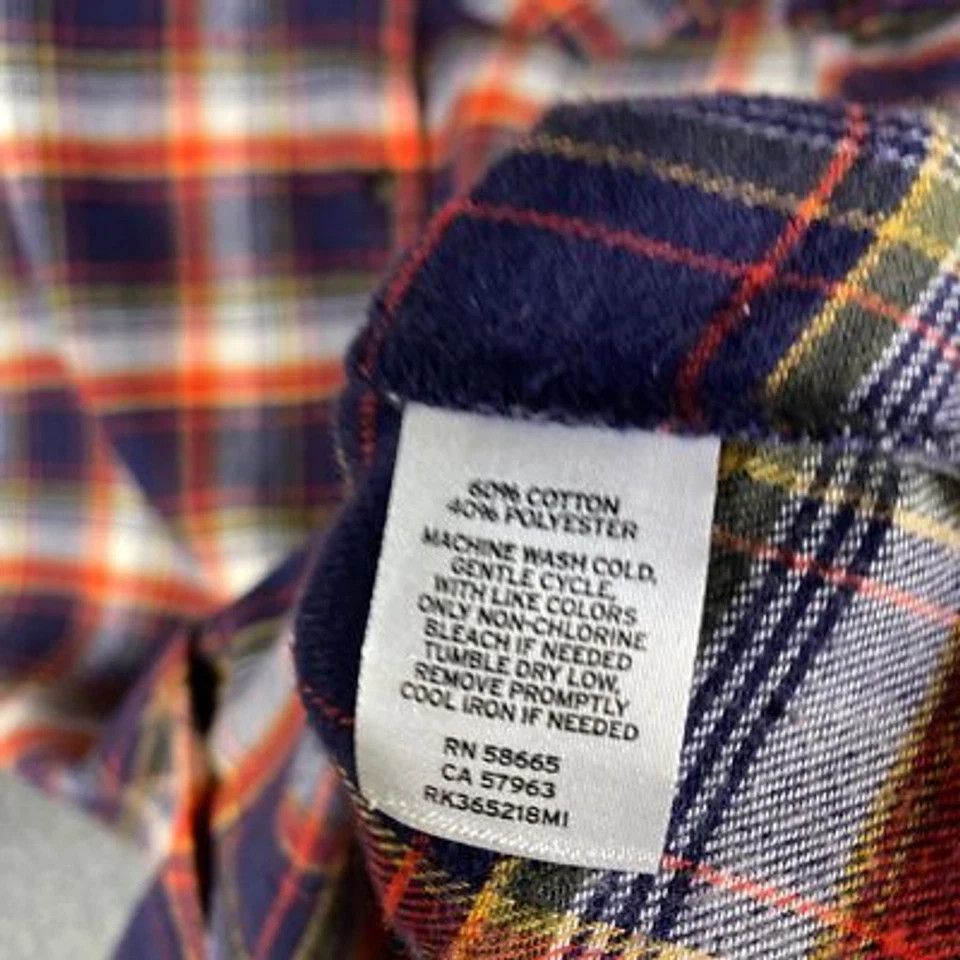 Other Free Press Button Up Top Women's XS Plaid Long Sleeve Cotton Size XS / US 0-2 / IT 36-38 - 6 Thumbnail
